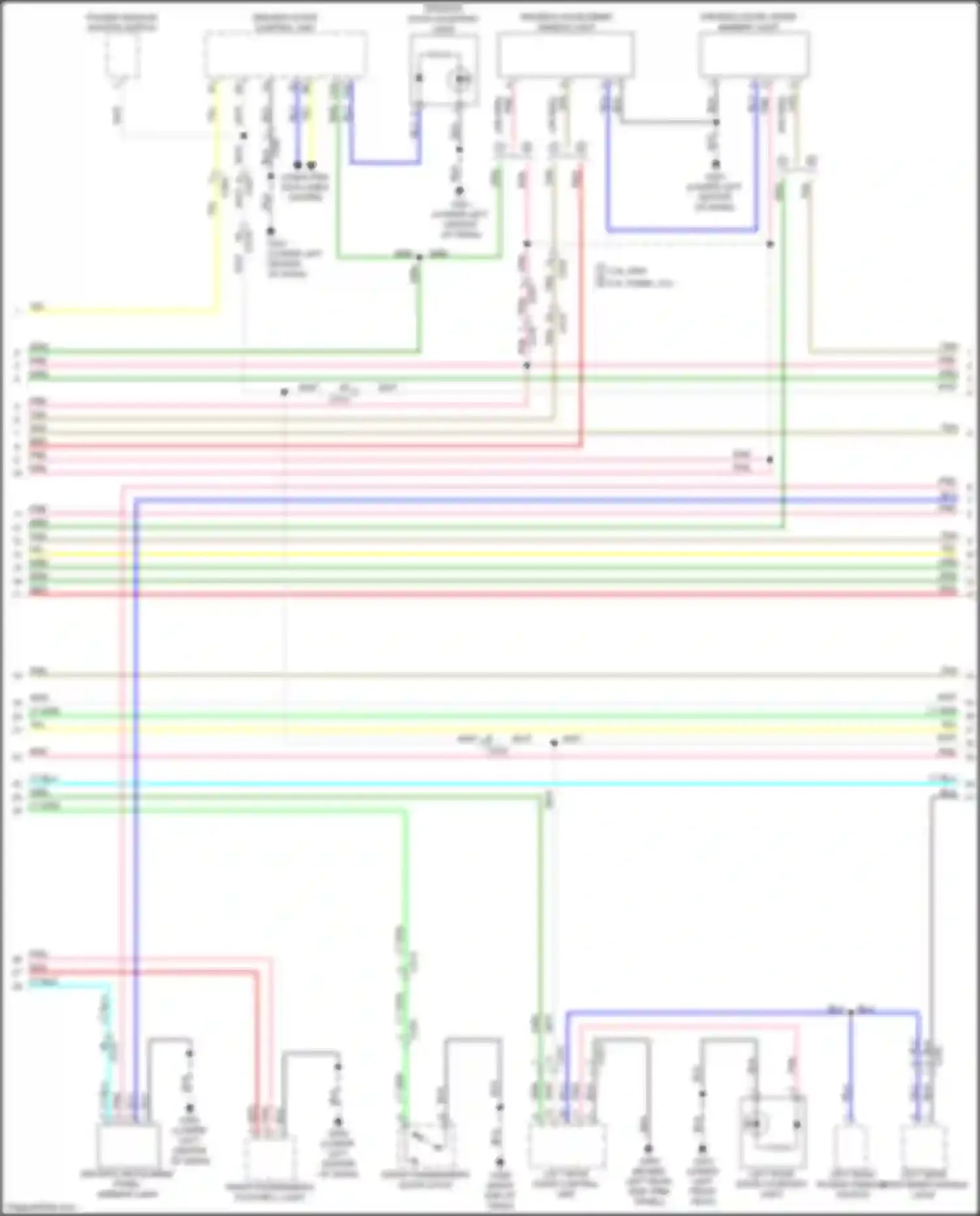 MDX Acura IV (2021-2024): Courtesy lamps circuit (2 of 5)