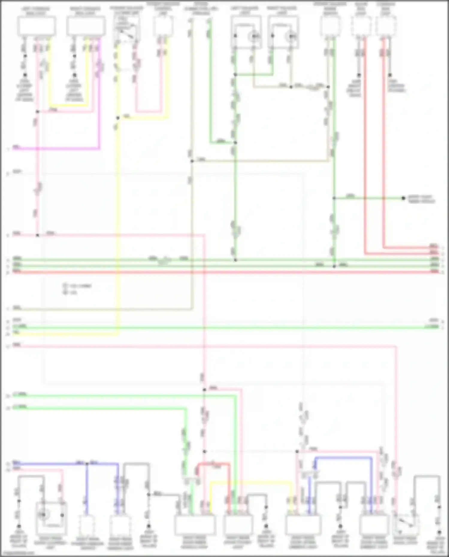 MDX Acura IV (2021-2024): Courtesy lamps circuit (4 of 5)