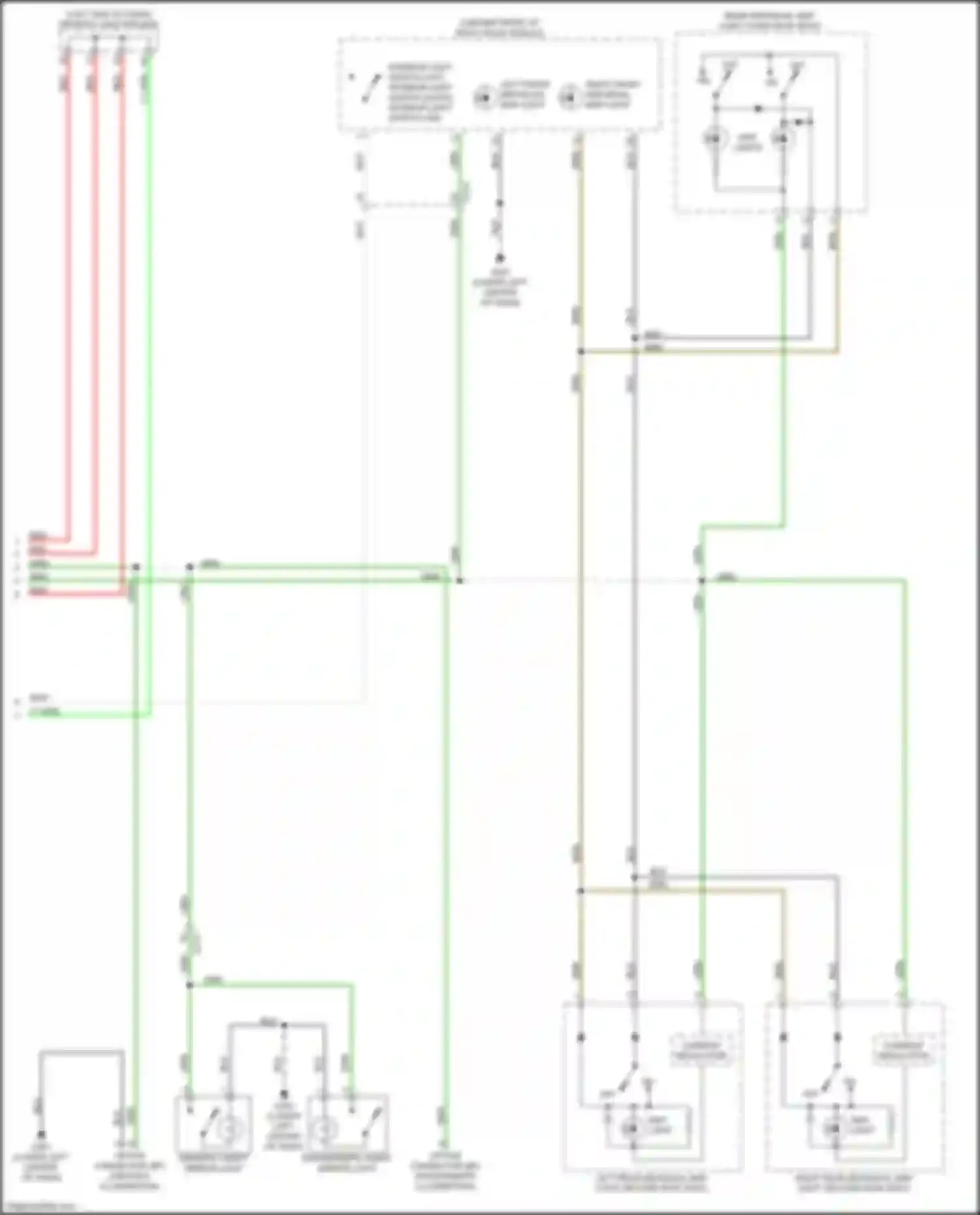 MDX Acura IV (2021-2024): Courtesy lamps circuit (5 of 5)