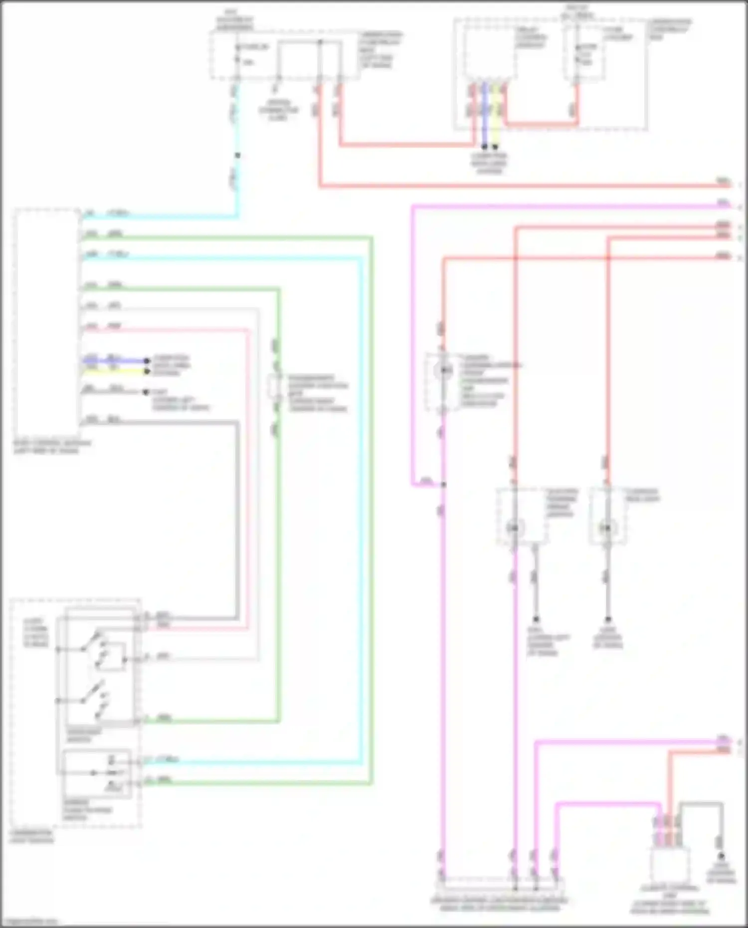 MDX Acura IV (2021-2024): Instrument illumination circuit (1 of 3)