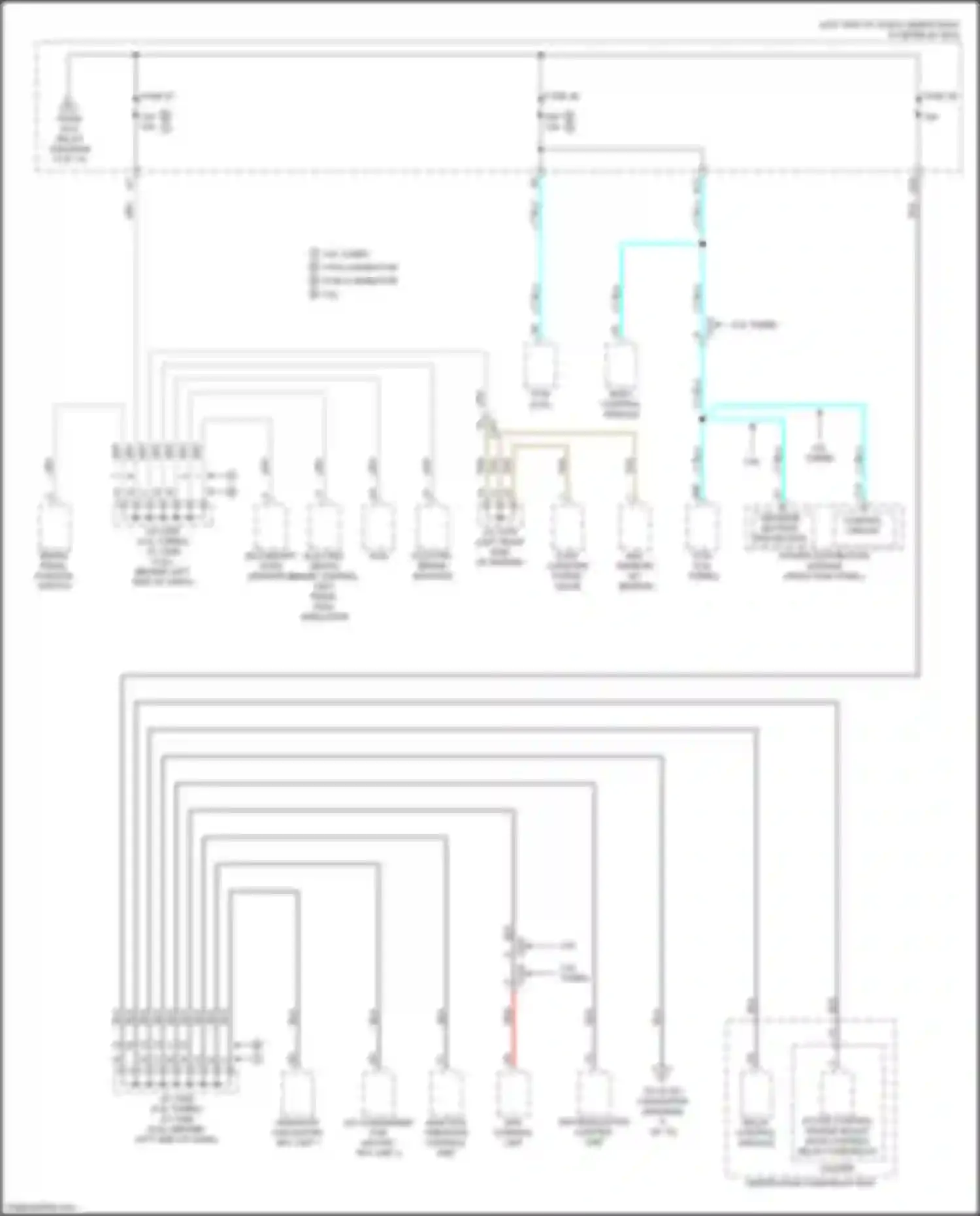 MDX Acura IV (2021-2024): Power distribution circuit (8 of 12)