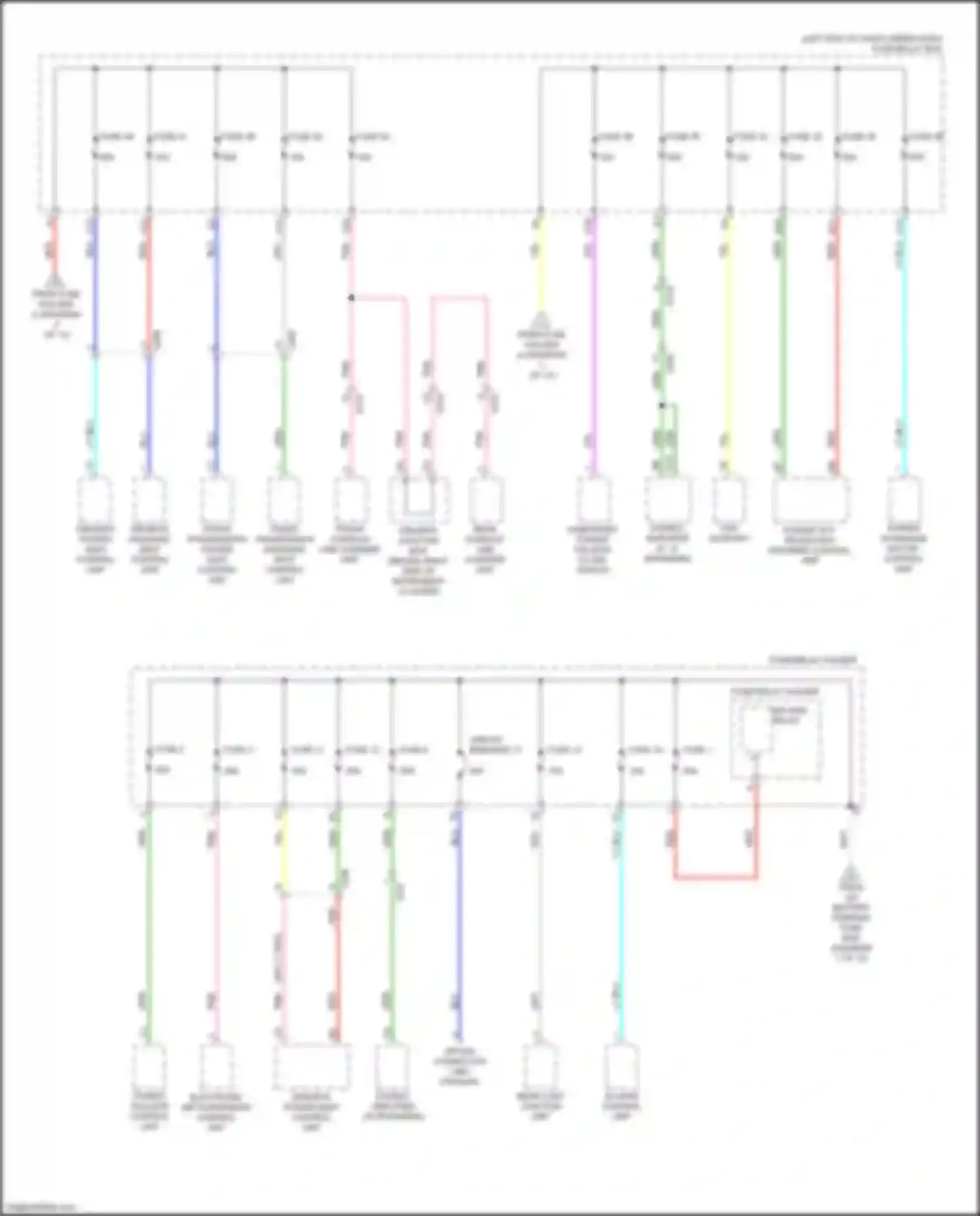MDX Acura IV (2021-2024): Power distribution circuit (9 of 12)