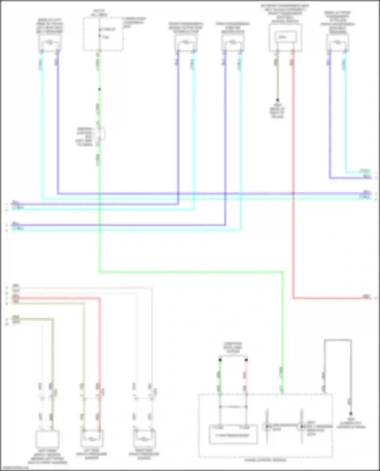 MDX Acura IV (2021-2024): Supplemental restraints circuit (2 of 3)