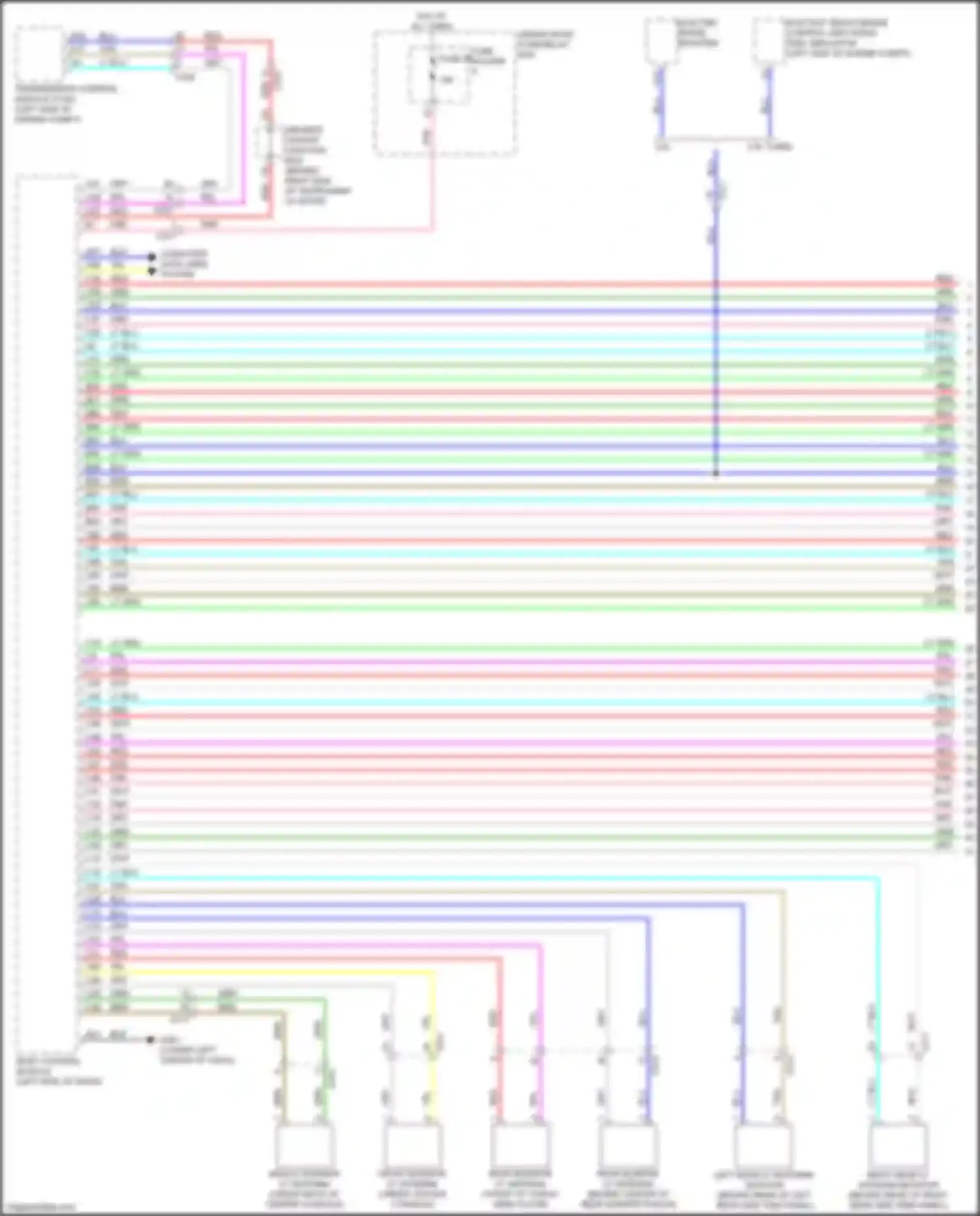 Wiring diagram 3.0l turbo for Acura MDX IV (2021-2024) (17 of 56)