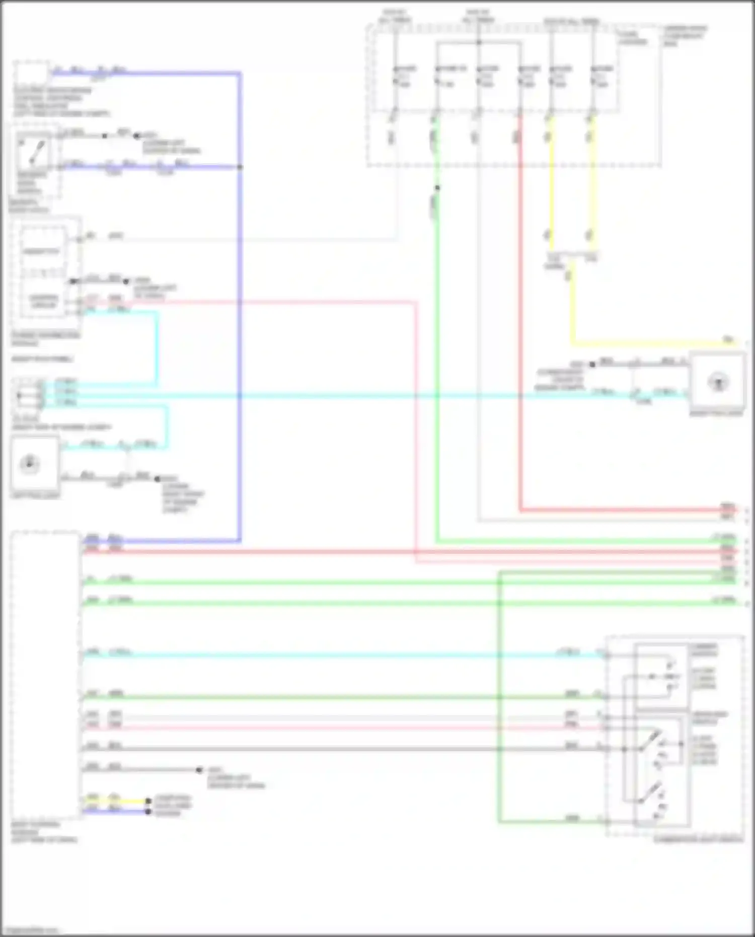 Wiring diagram blk for Acura MDX IV (2021-2024) (92 of 173)