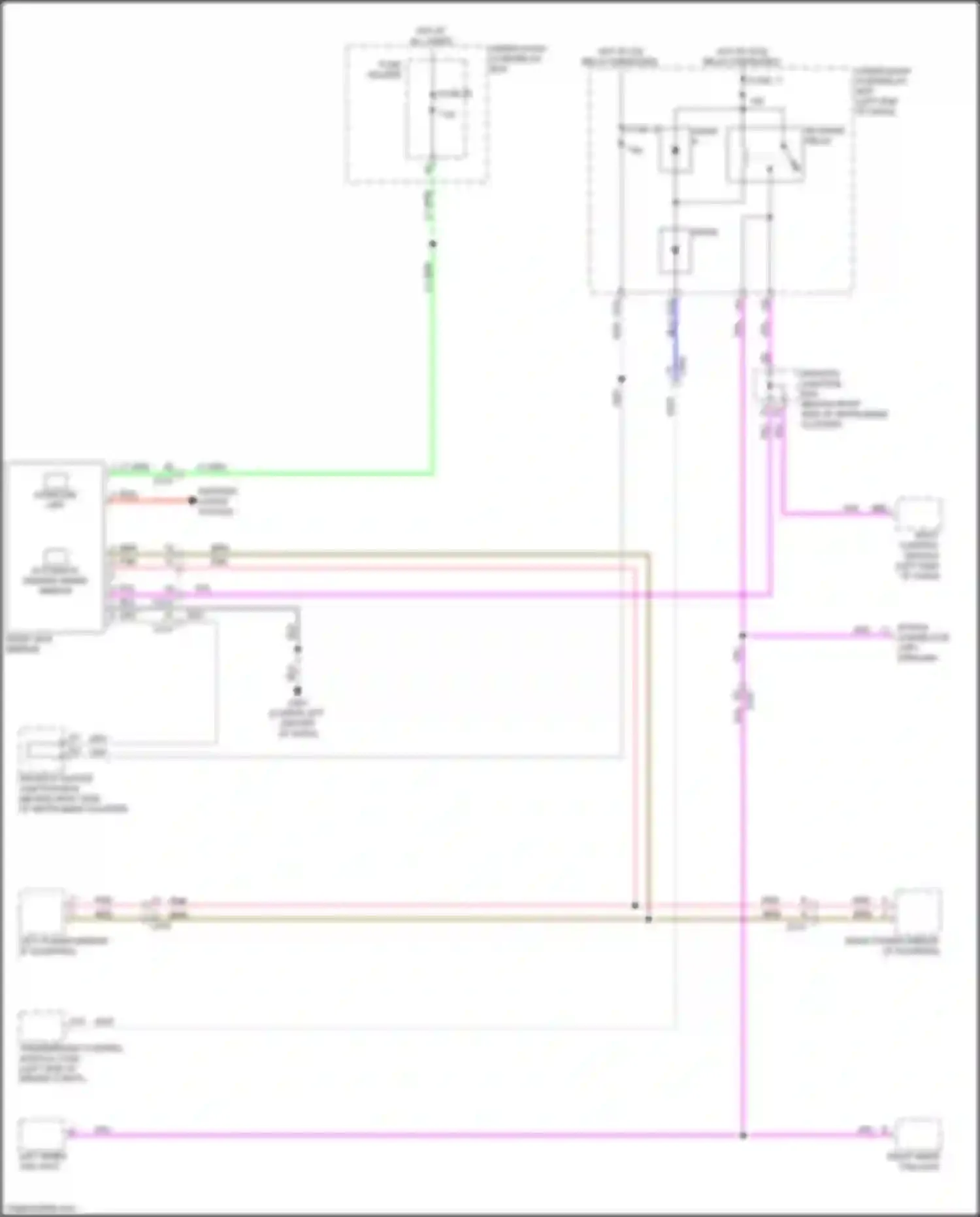 Wiring diagram body control module for Acura MDX IV (2021-2024) (12 of 33)