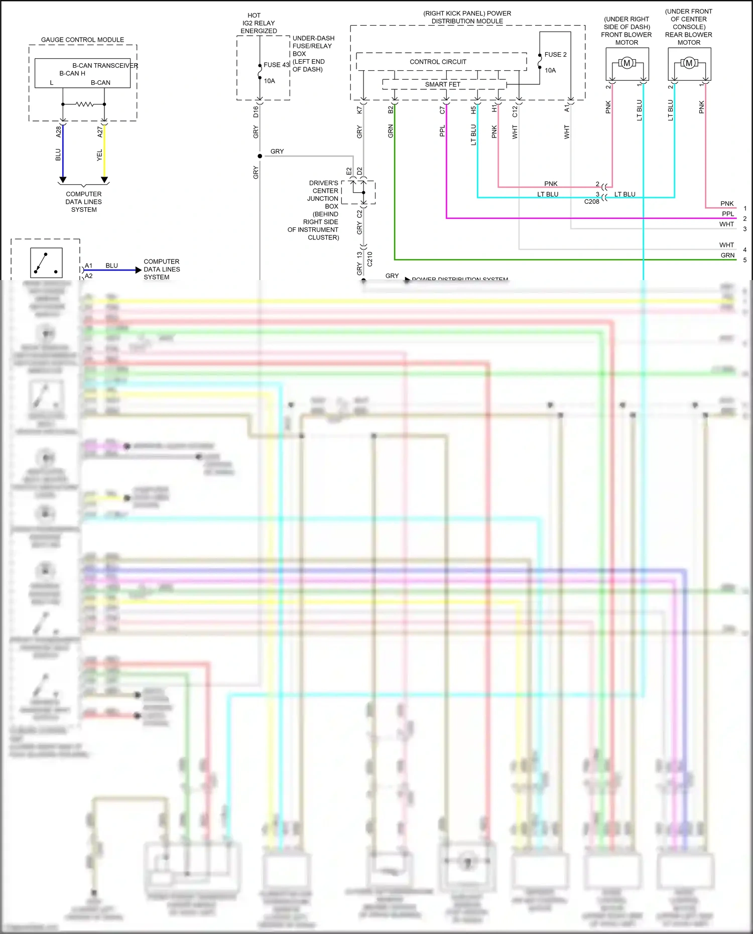 Acura MDX IV (2021-2024) computer data lines system wiring diagram  (11 of 103)