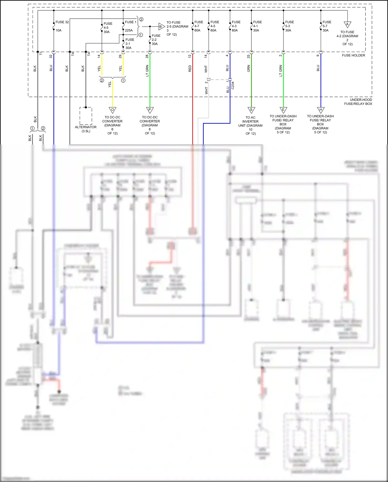 Acura MDX IV (2021-2024) computer data lines system wiring diagram  (67 of 103)