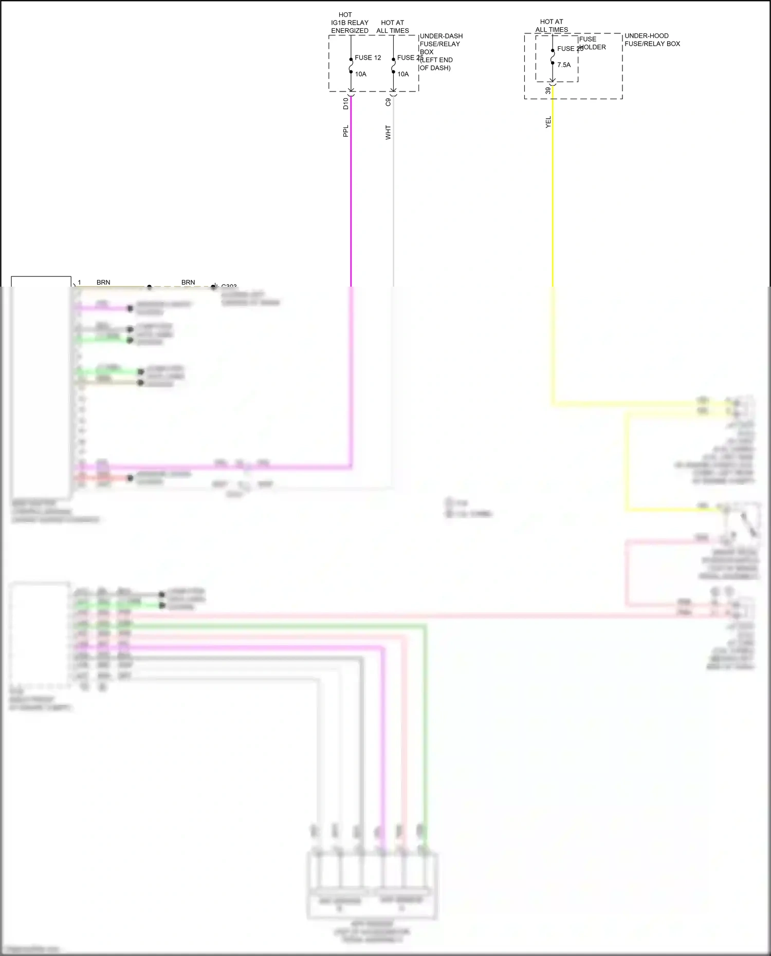 Acura MDX IV (2021-2024) computer data lines system wiring diagram  (90 of 103)