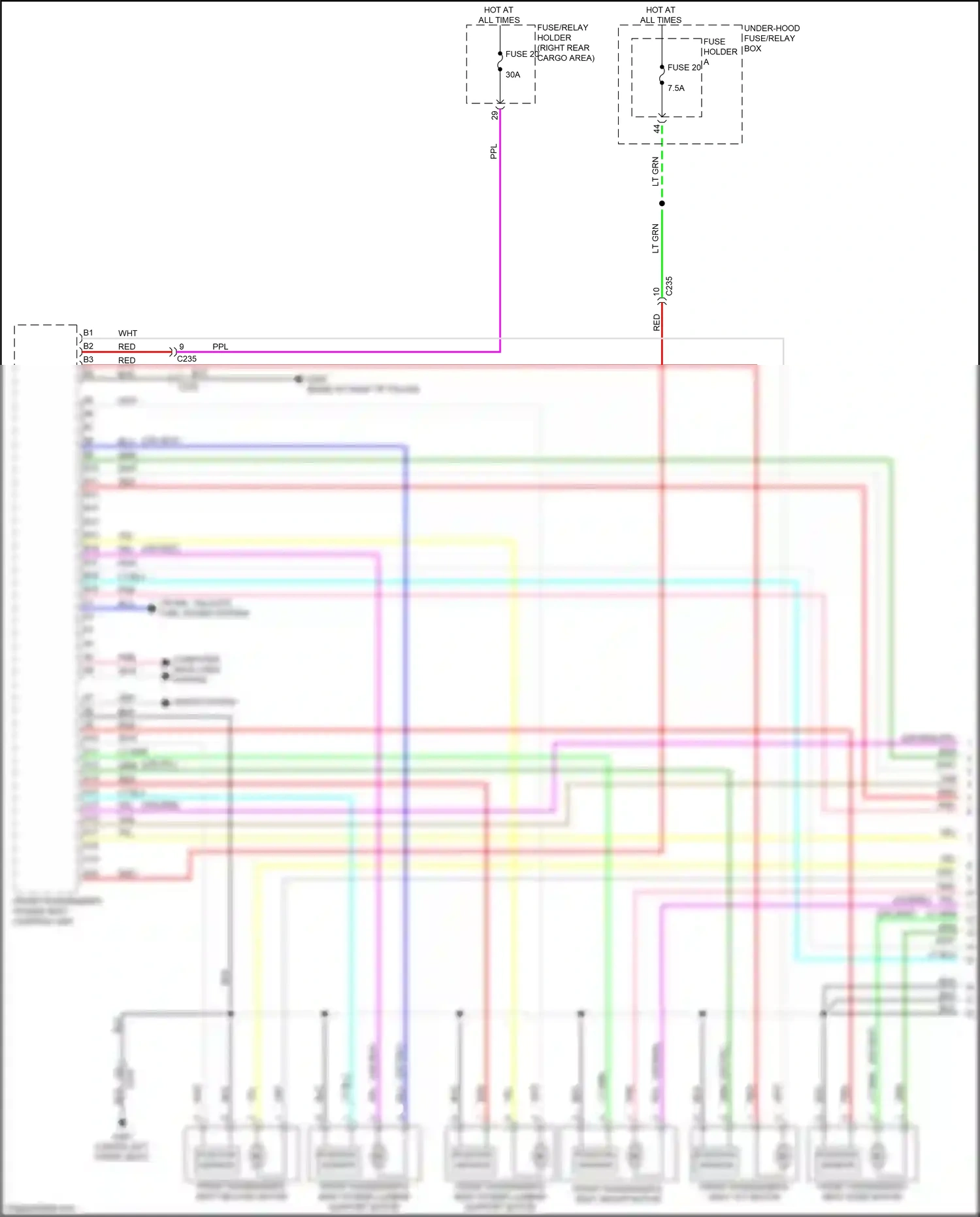 Acura MDX IV (2021-2024) computer data lines system wiring diagram  (54 of 103)