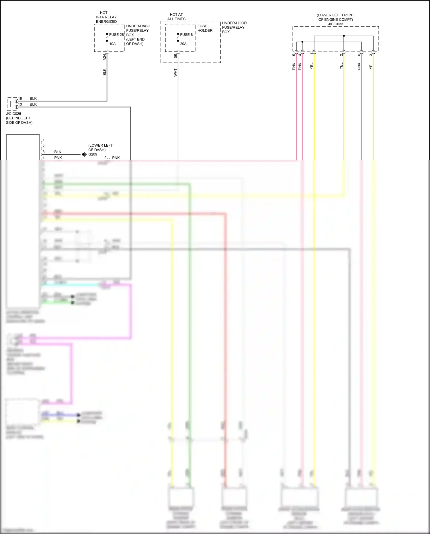 Acura MDX IV (2021-2024) computer data lines system wiring diagram  (91 of 103)