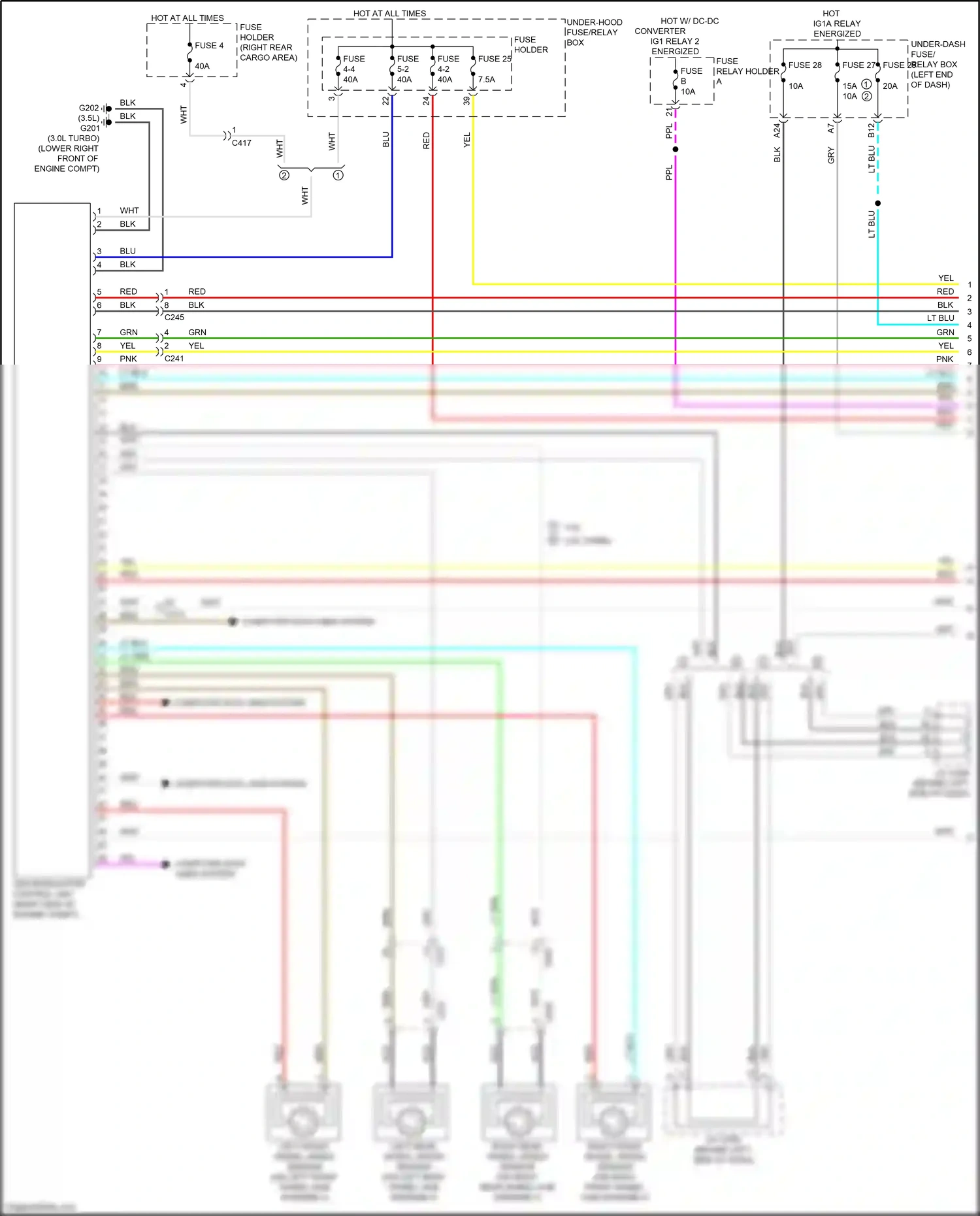 Acura MDX IV (2021-2024) computer data lines system wiring diagram  (82 of 103)