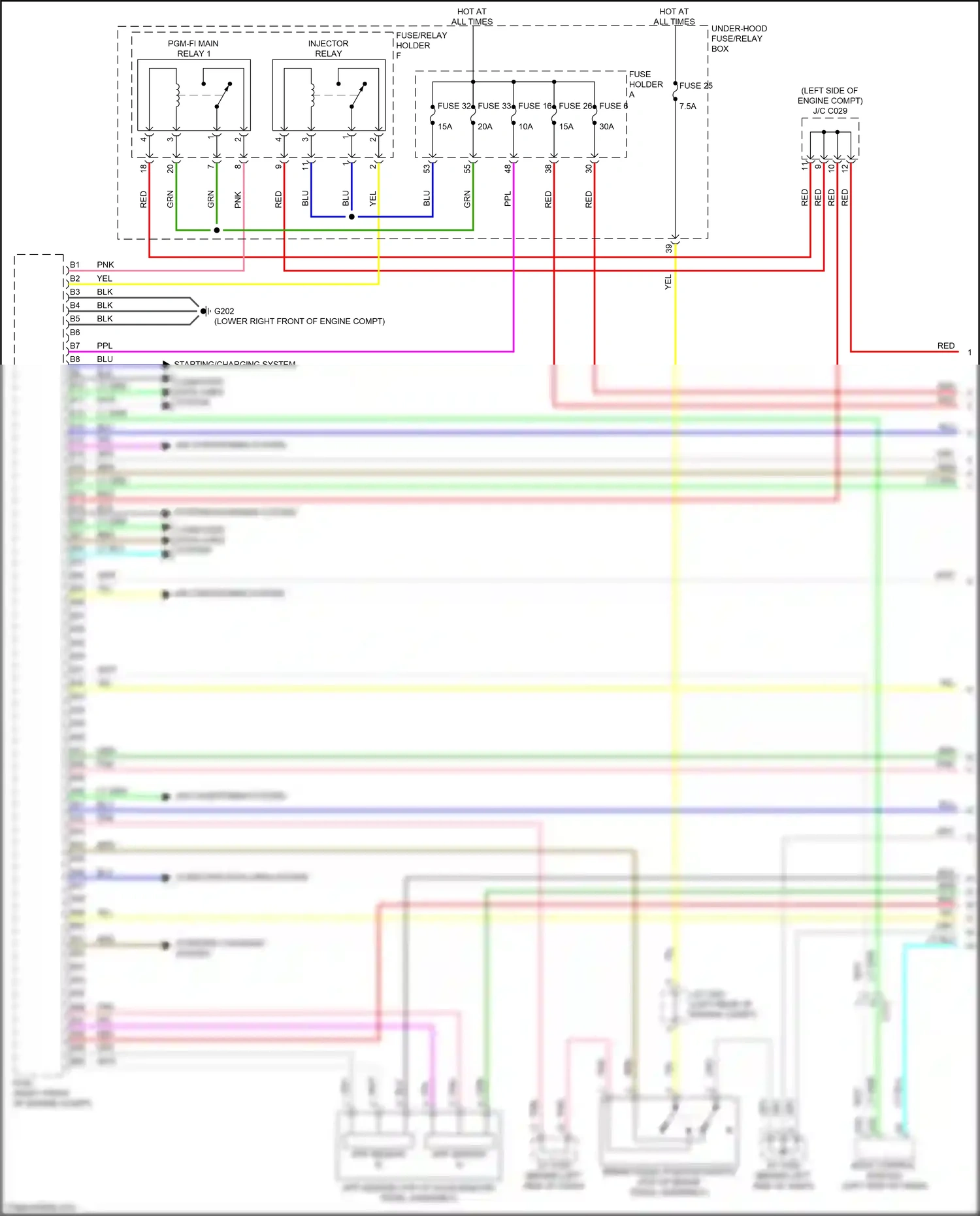 Acura MDX IV (2021-2024) computer data lines system wiring diagram  (101 of 103)