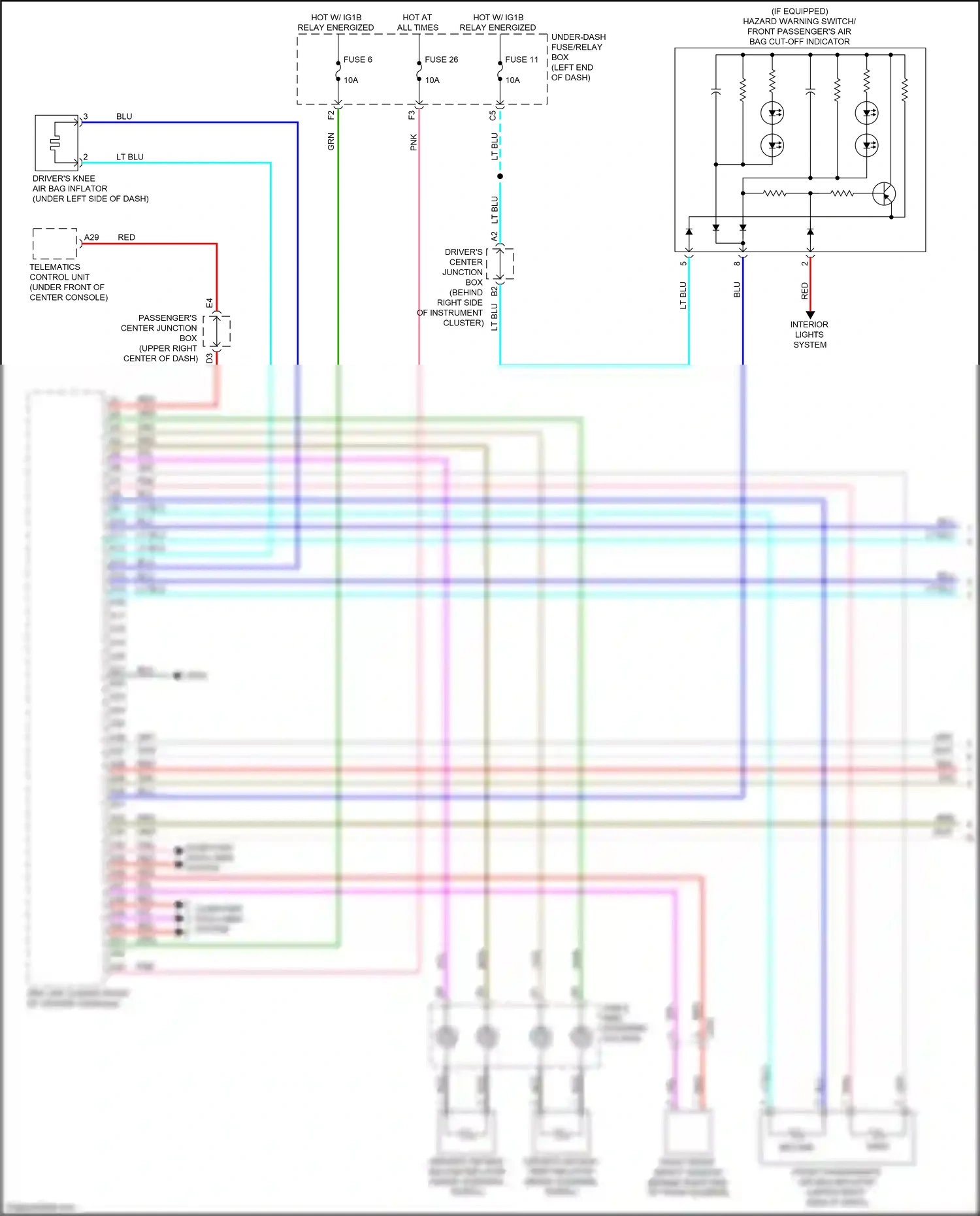Acura MDX IV (2021-2024) computer data lines system wiring diagram  (69 of 103)