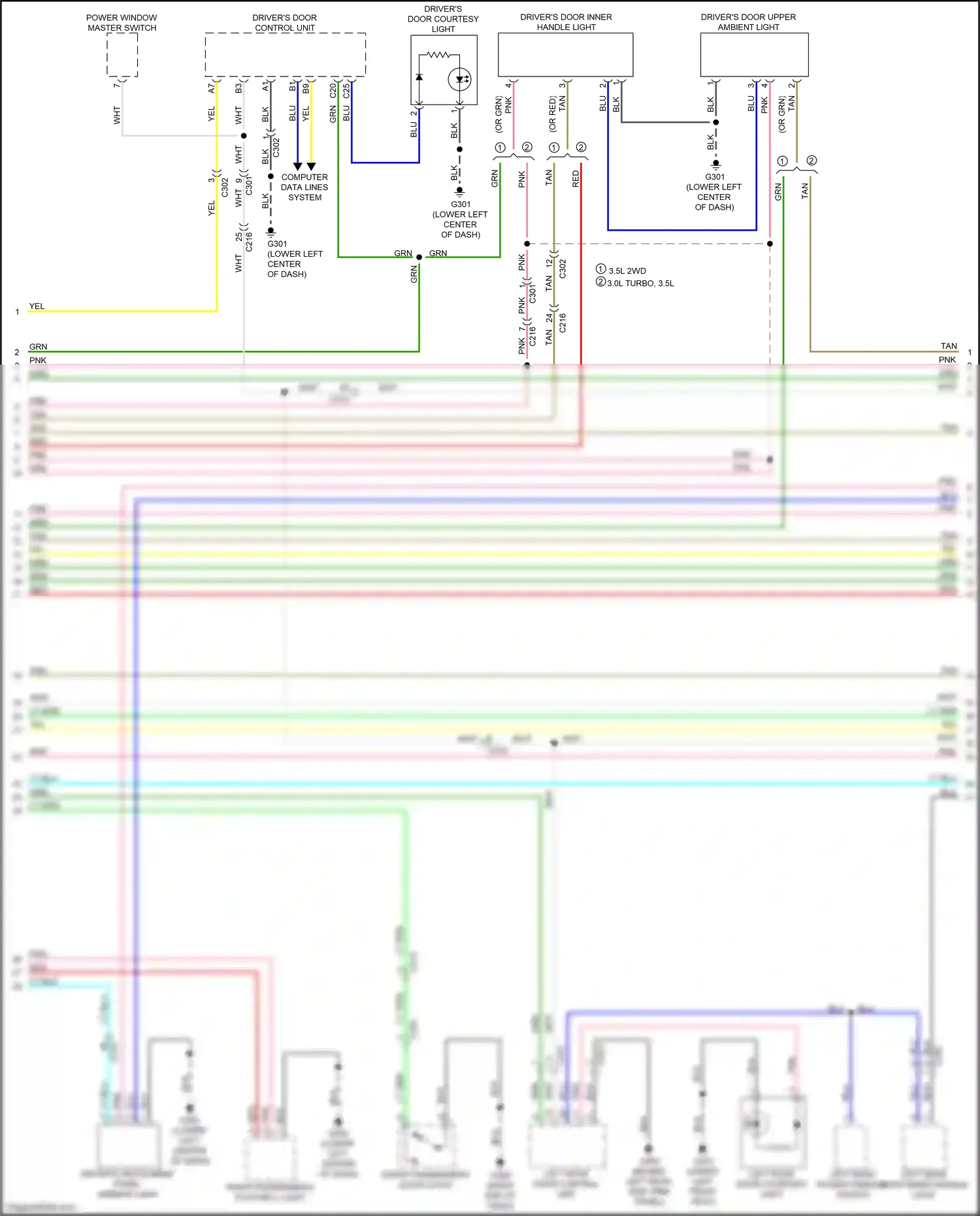 Acura MDX IV (2021-2024) computer data lines system wiring diagram  (23 of 103)