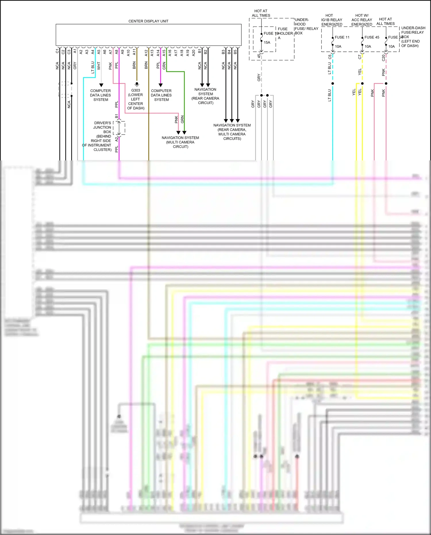 Acura MDX IV (2021-2024) computer data lines system wiring diagram  (18 of 103)