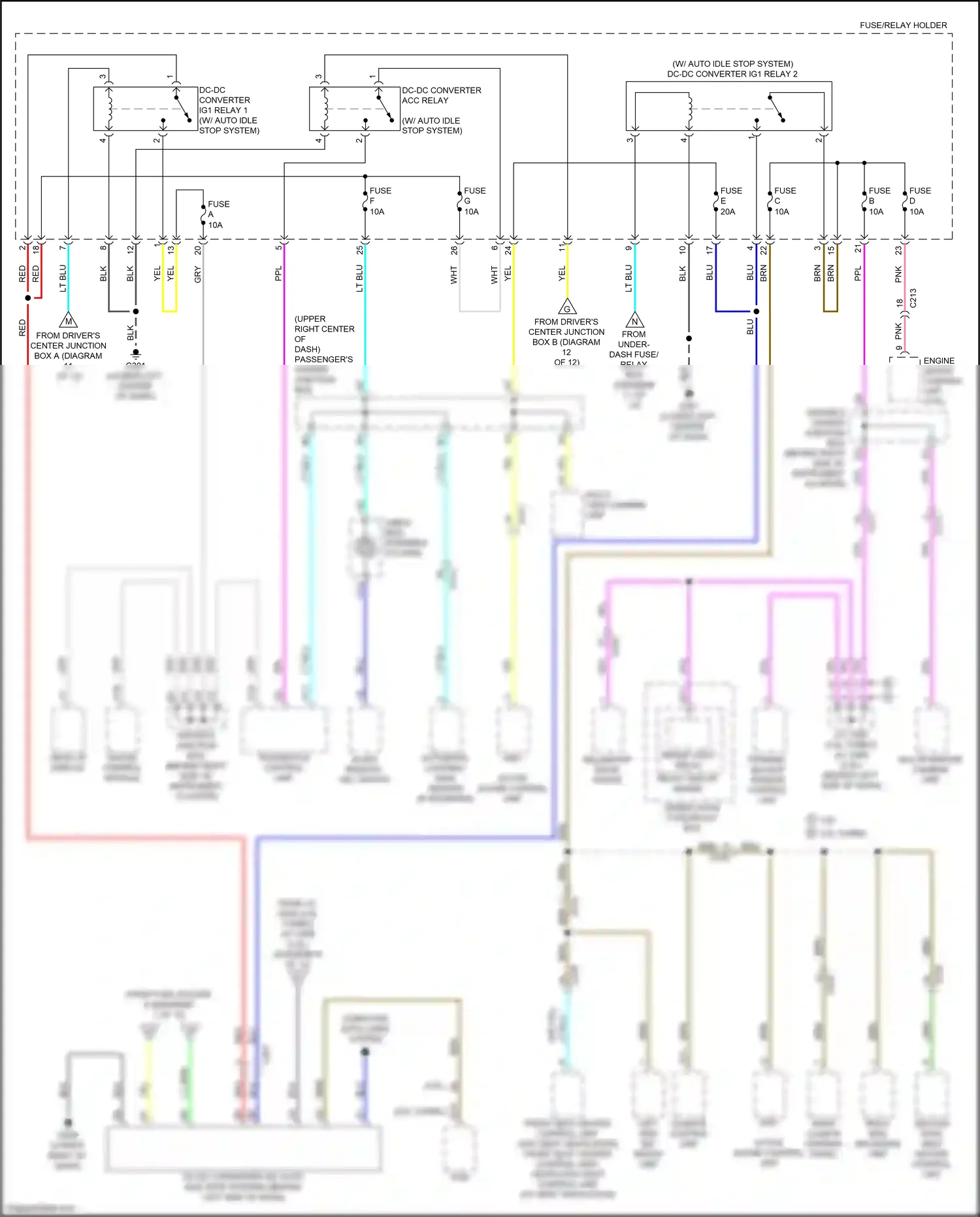 Acura MDX IV (2021-2024) computer data lines system wiring diagram  (68 of 103)