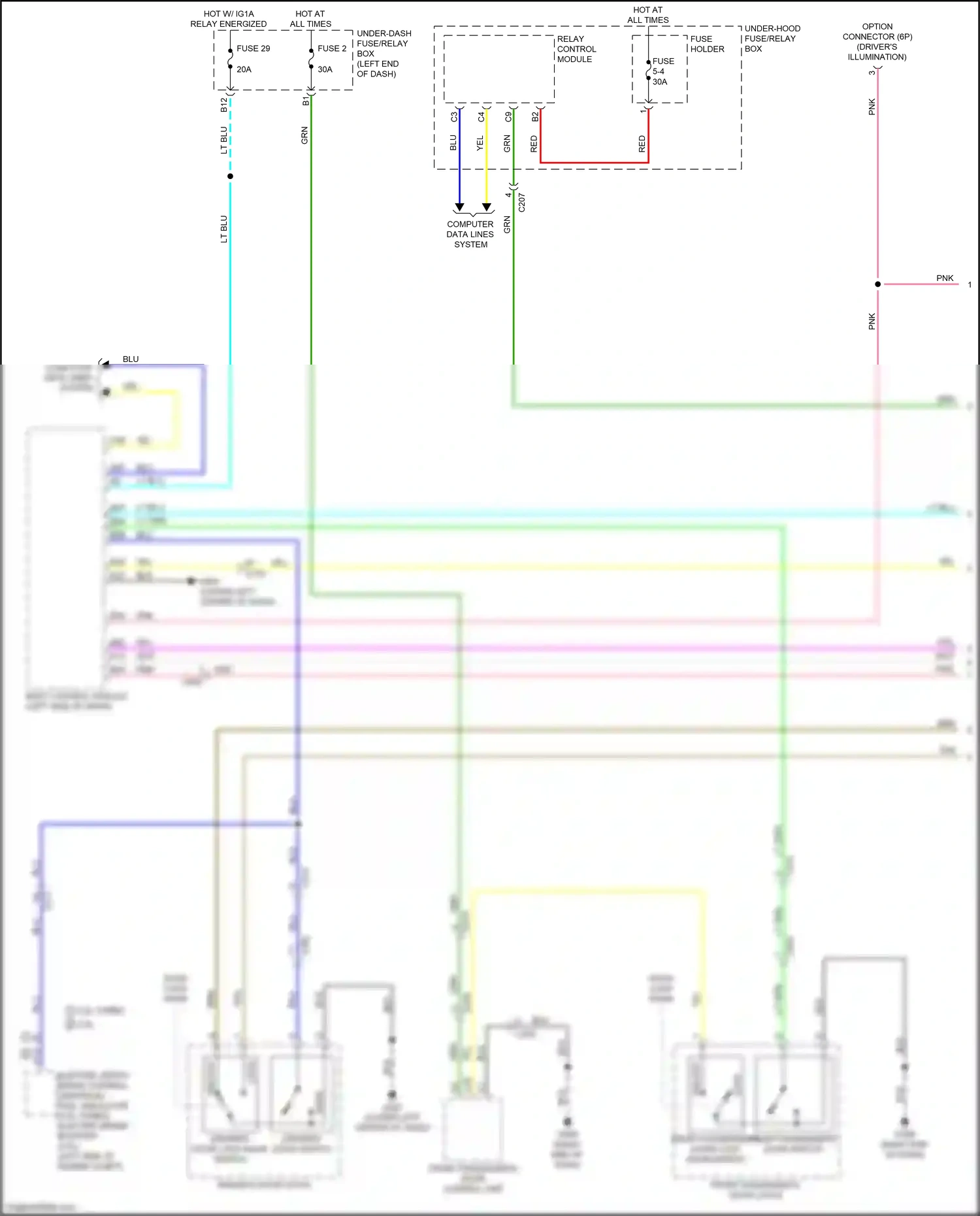 Acura MDX IV (2021-2024) computer data lines system wiring diagram  (24 of 103)