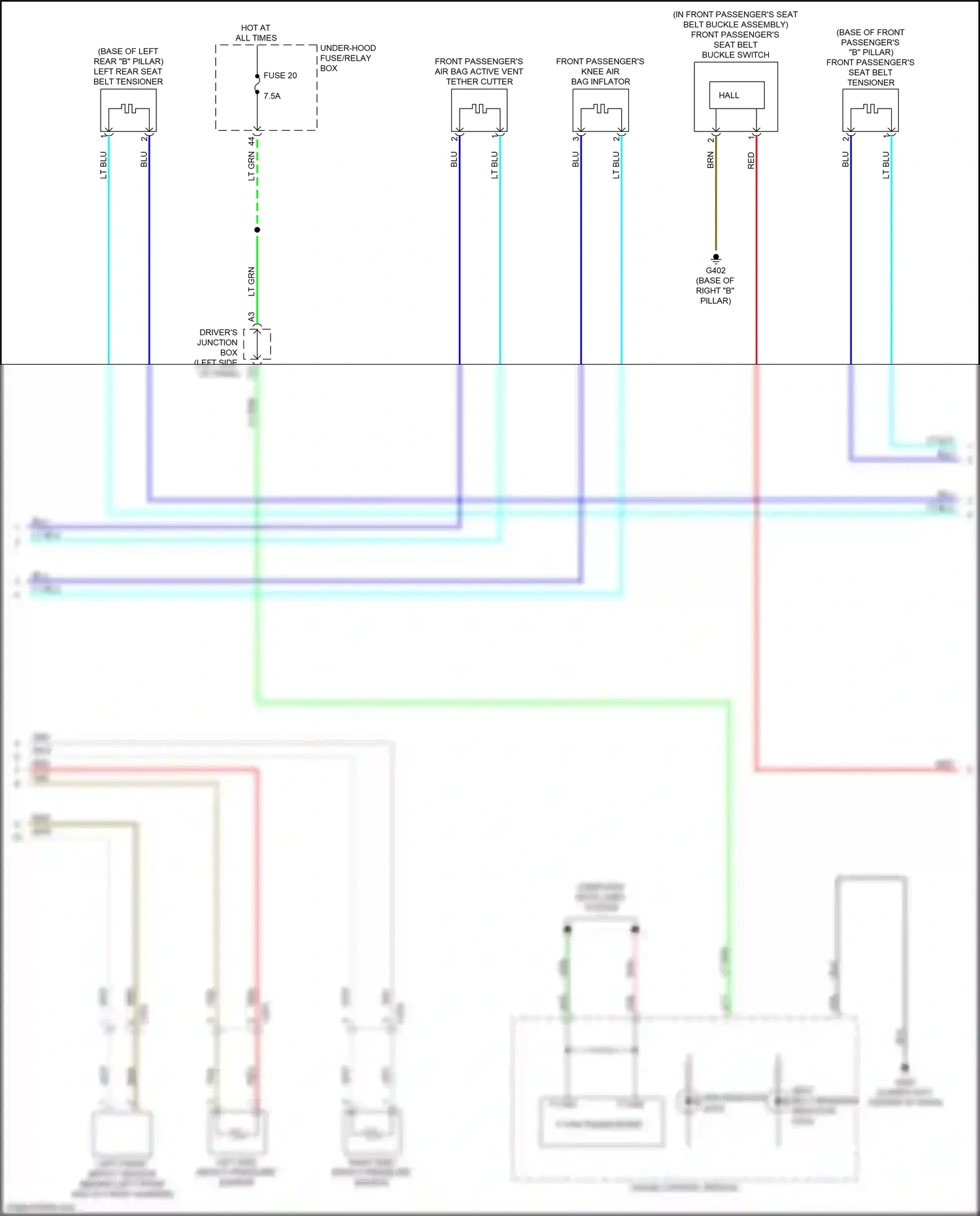 Acura MDX IV (2021-2024) computer data lines system wiring diagram  (70 of 103)