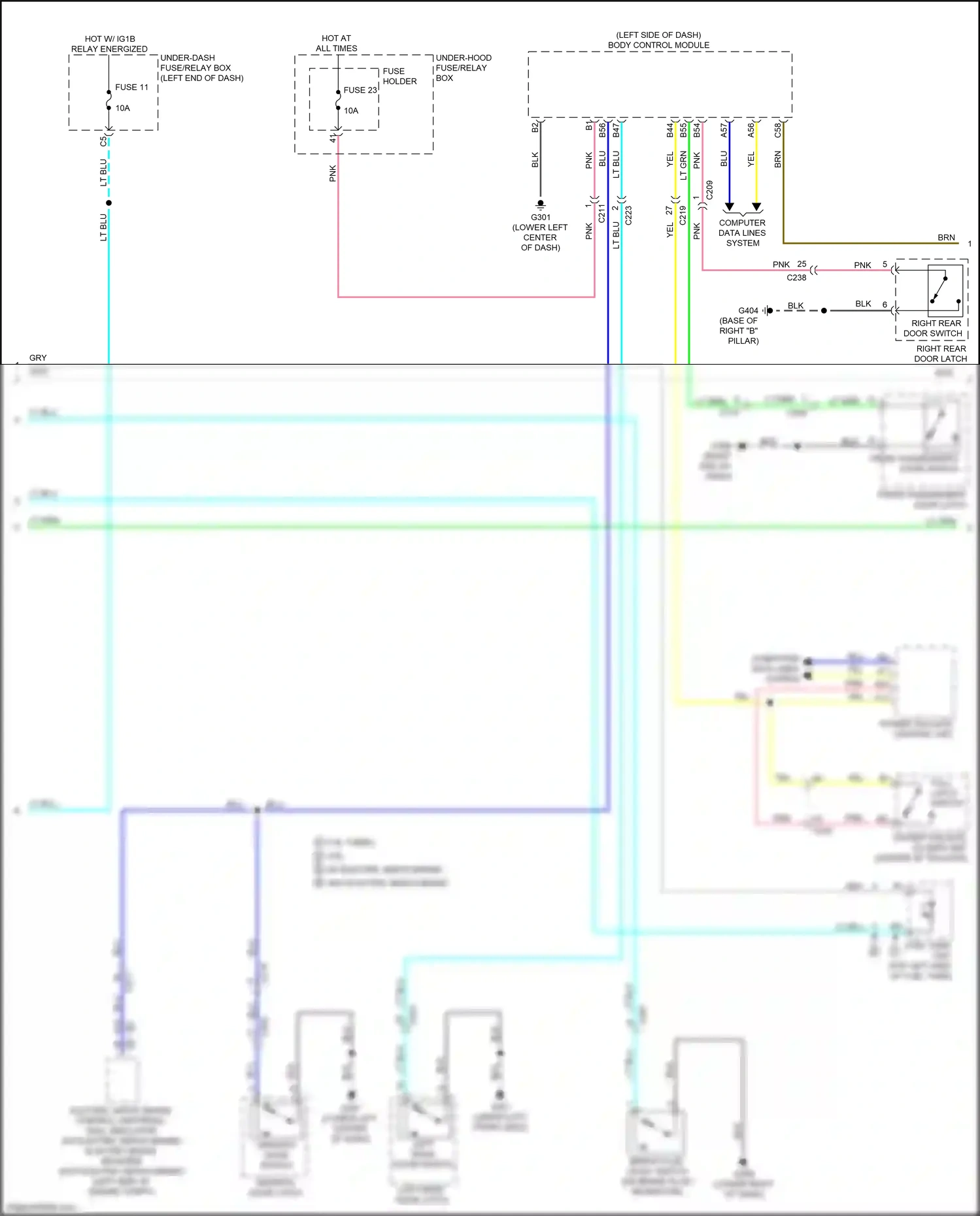 Acura MDX IV (2021-2024) computer data lines system wiring diagram  (97 of 103)