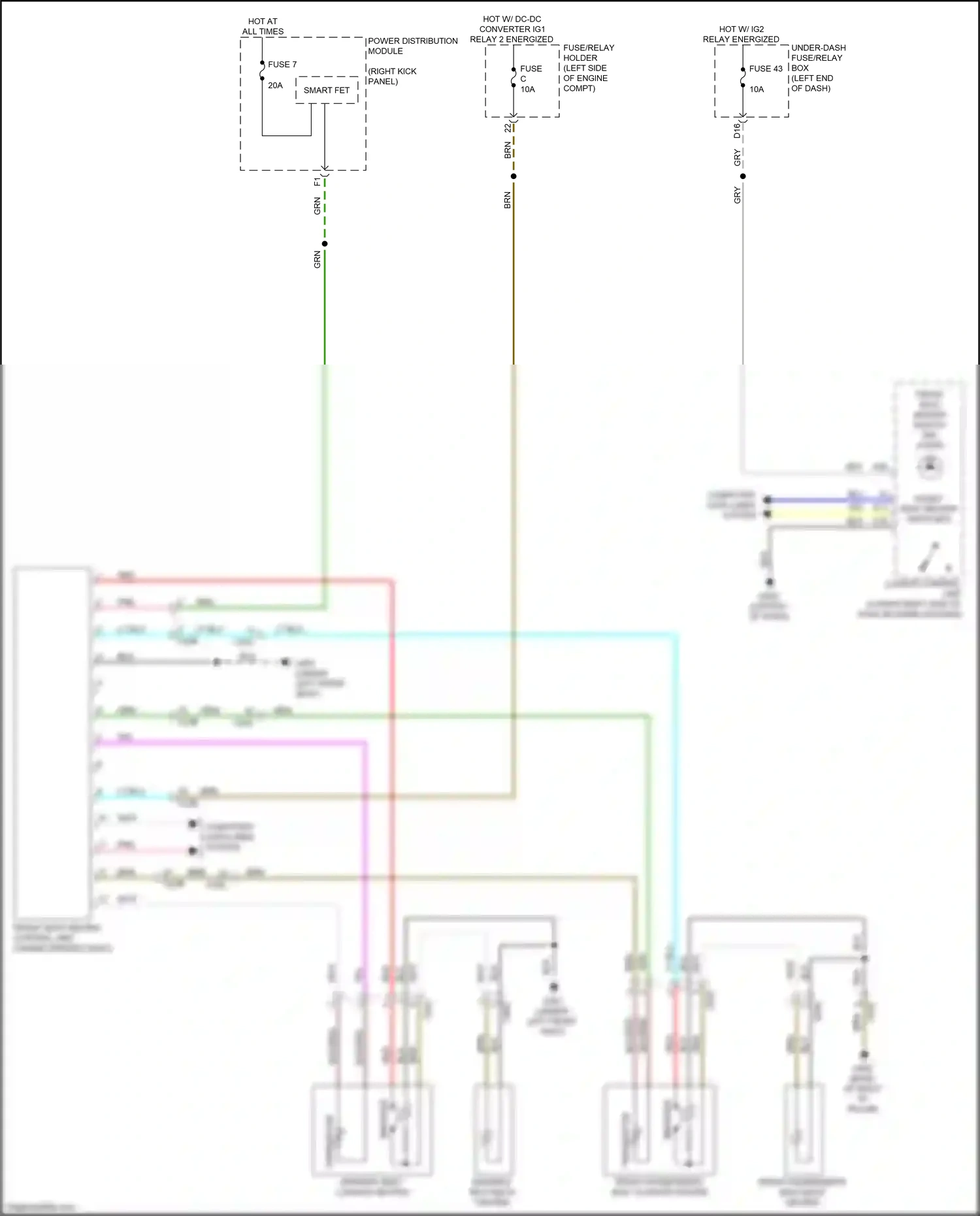 Acura MDX IV (2021-2024) computer data lines system wiring diagram  (75 of 103)