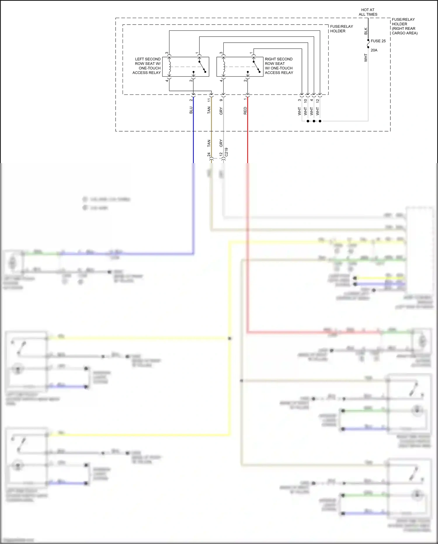 Acura MDX IV (2021-2024) computer data lines system wiring diagram  (79 of 103)