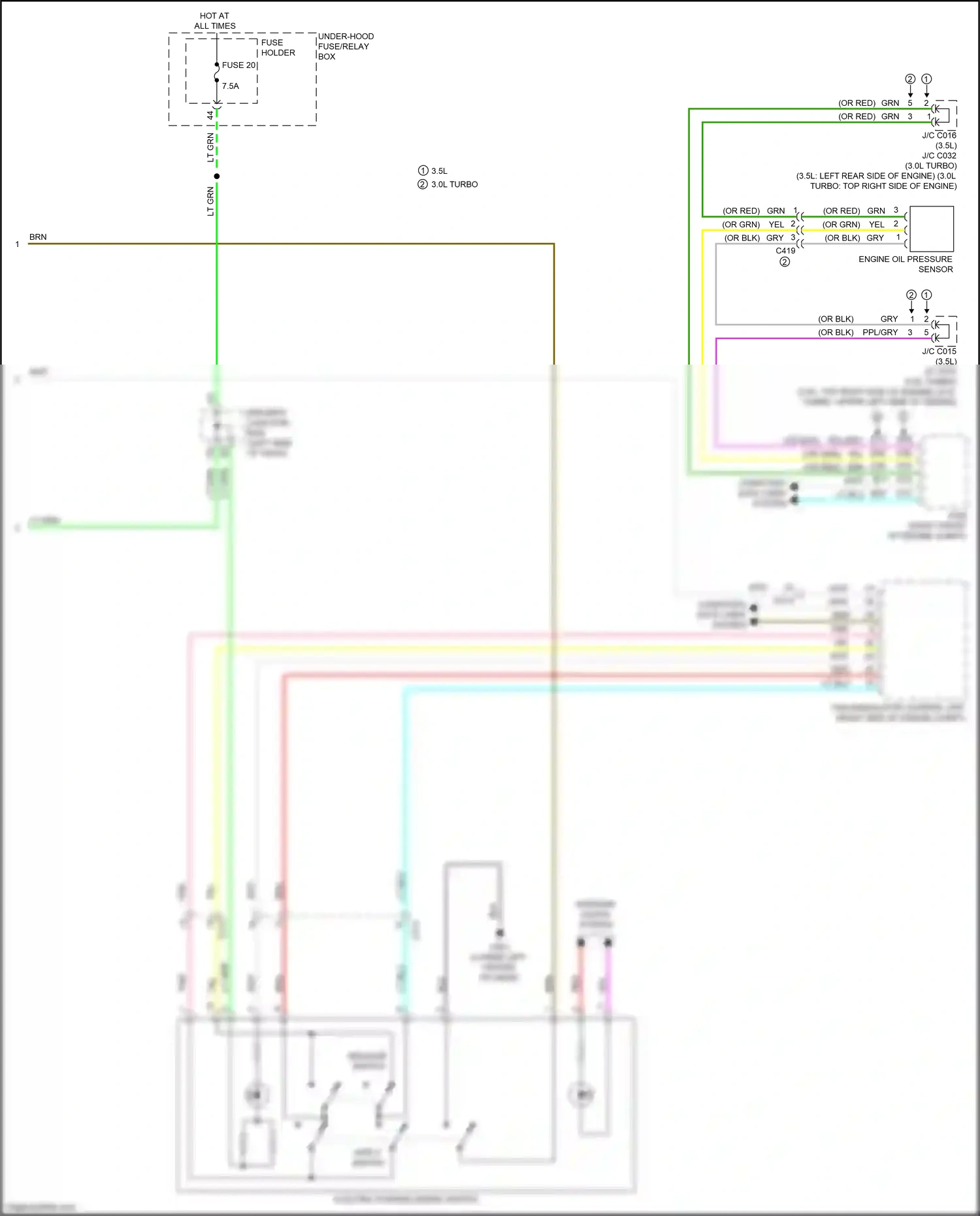Acura MDX IV (2021-2024) computer data lines system wiring diagram  (98 of 103)
