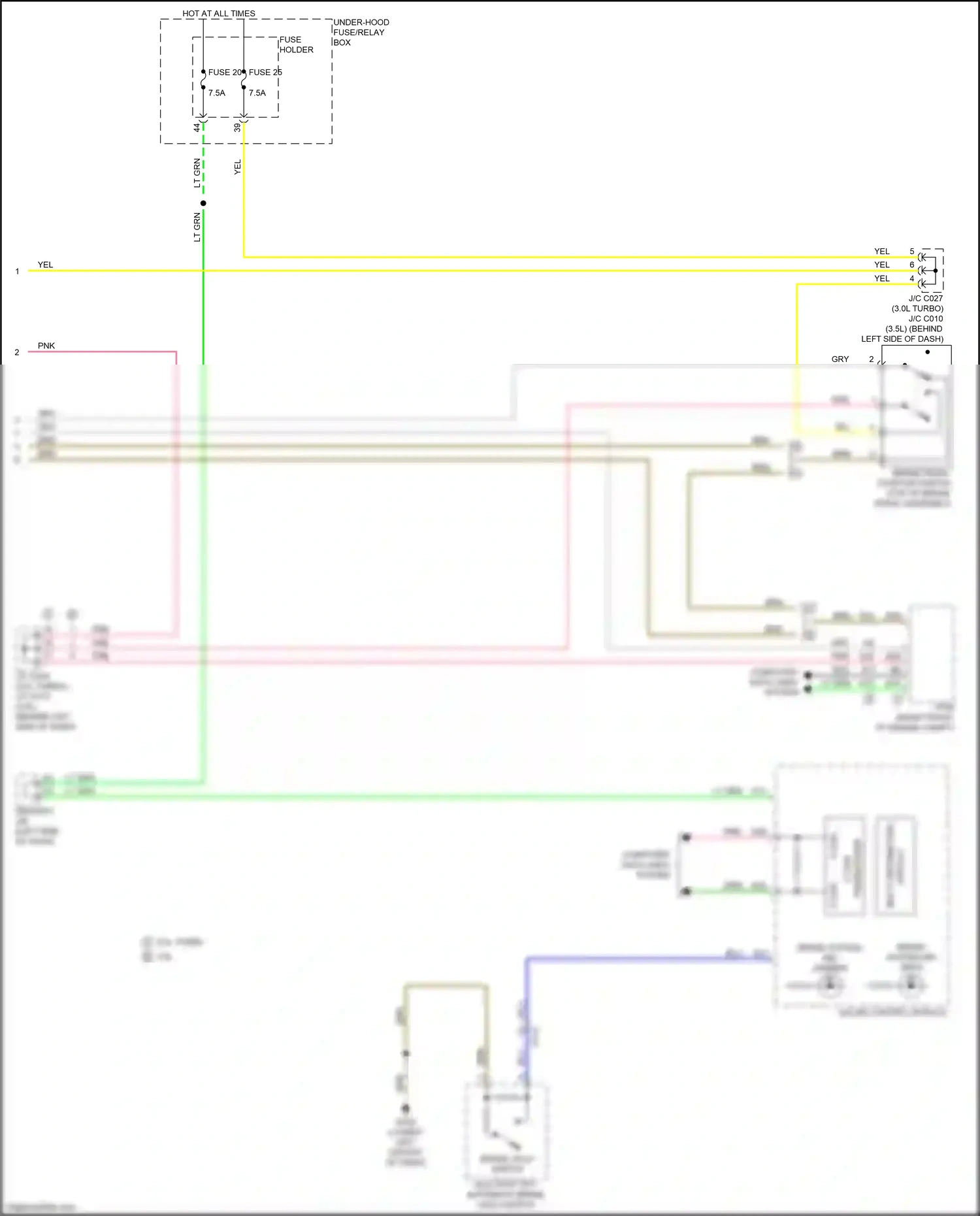 Acura MDX IV (2021-2024) computer data lines system wiring diagram  (88 of 103)
