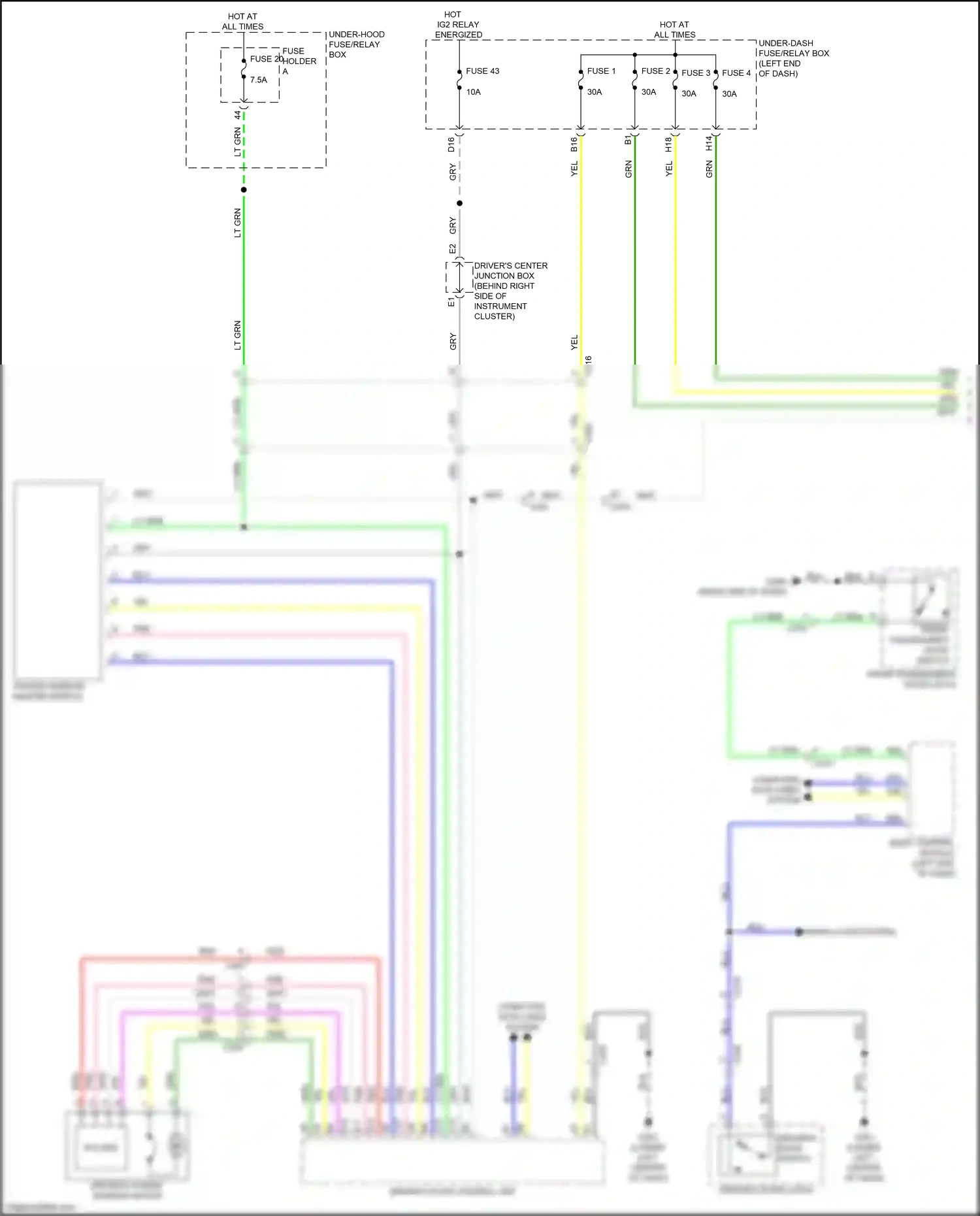 Acura MDX IV (2021-2024) computer data lines system wiring diagram  (76 of 103)