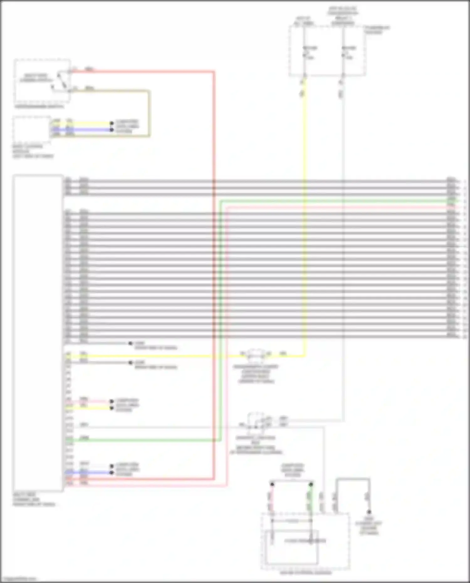 Wiring diagram f-can l for Acura MDX IV (2021-2024) (7 of 15)