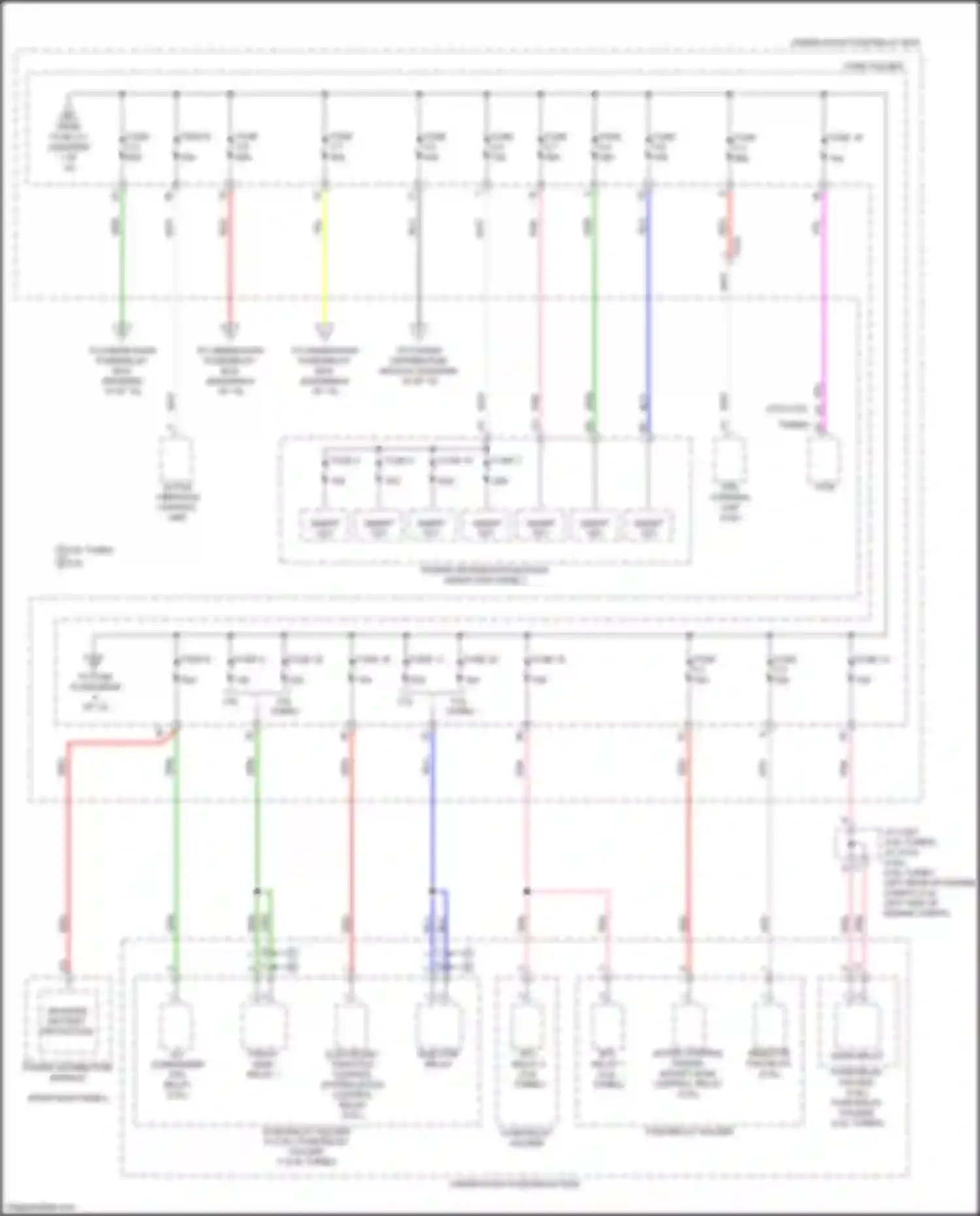 Wiring diagram fuse 3-5 for Acura MDX IV (2021-2024) (1 of 2)