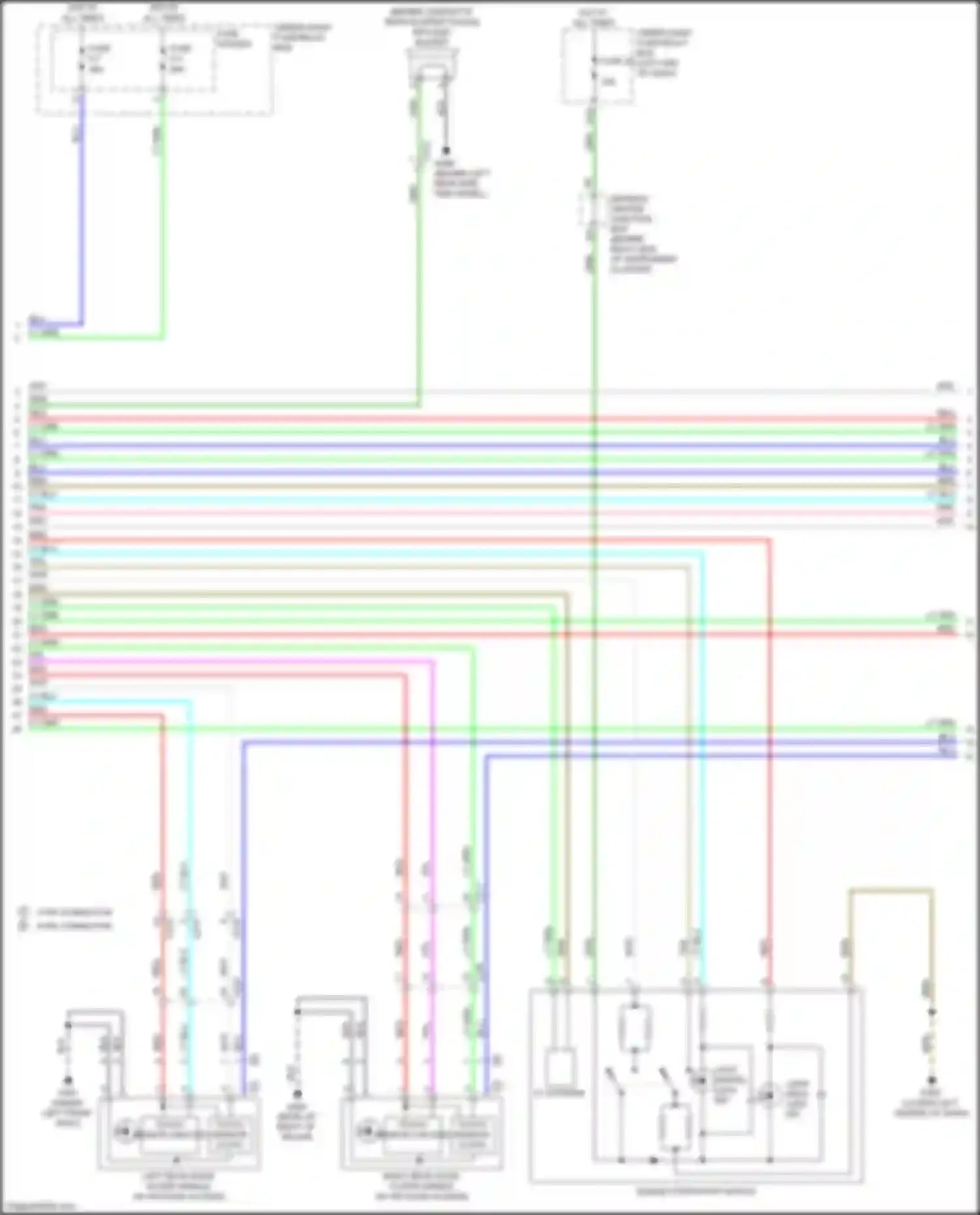 Wiring diagram fuse 5-7 for Acura MDX IV (2021-2024) (1 of 3)