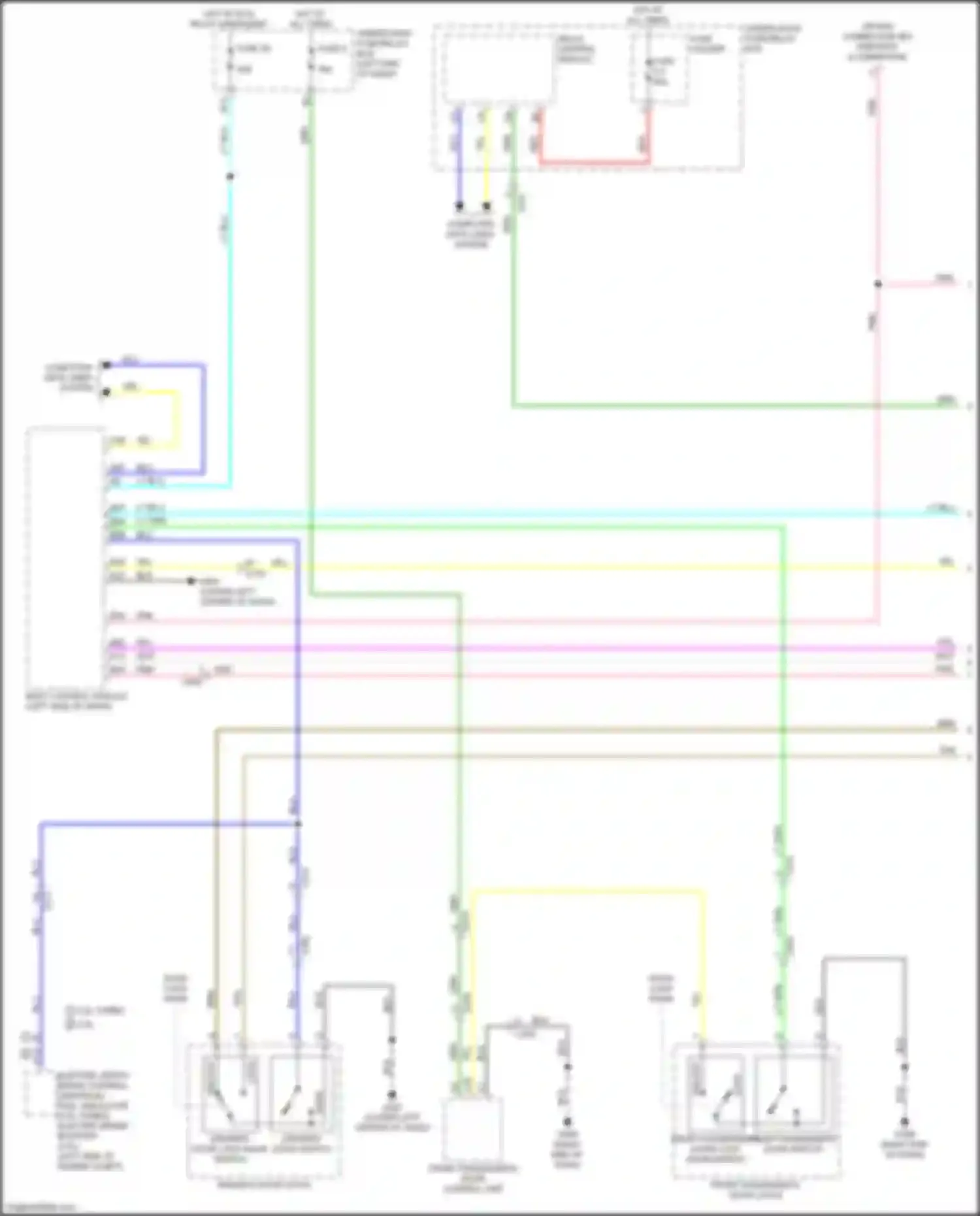 Wiring diagram fuse holder a for Acura MDX IV (2021-2024) (5 of 61)