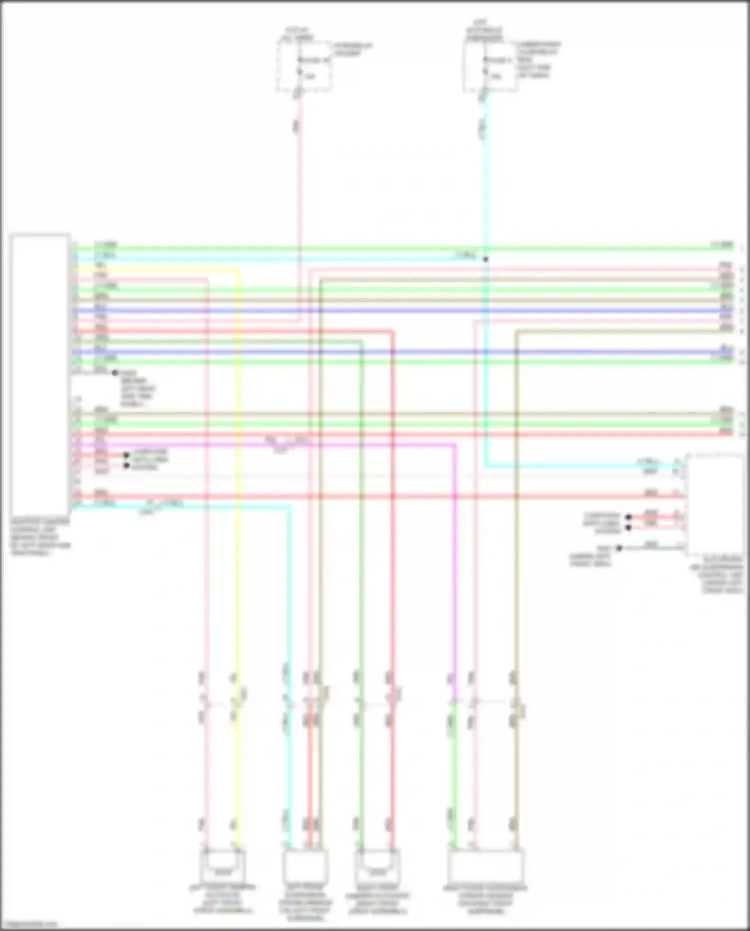 Wiring diagram fuse/relay holder b for Acura MDX IV (2021-2024) (11 of 16)