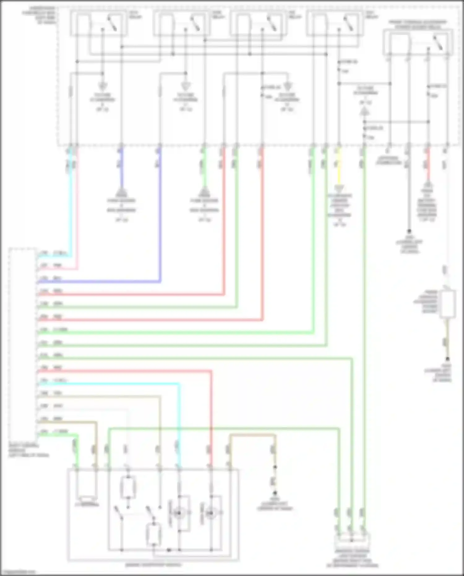 Wiring diagram lt blu for Acura MDX IV (2021-2024) (76 of 135)