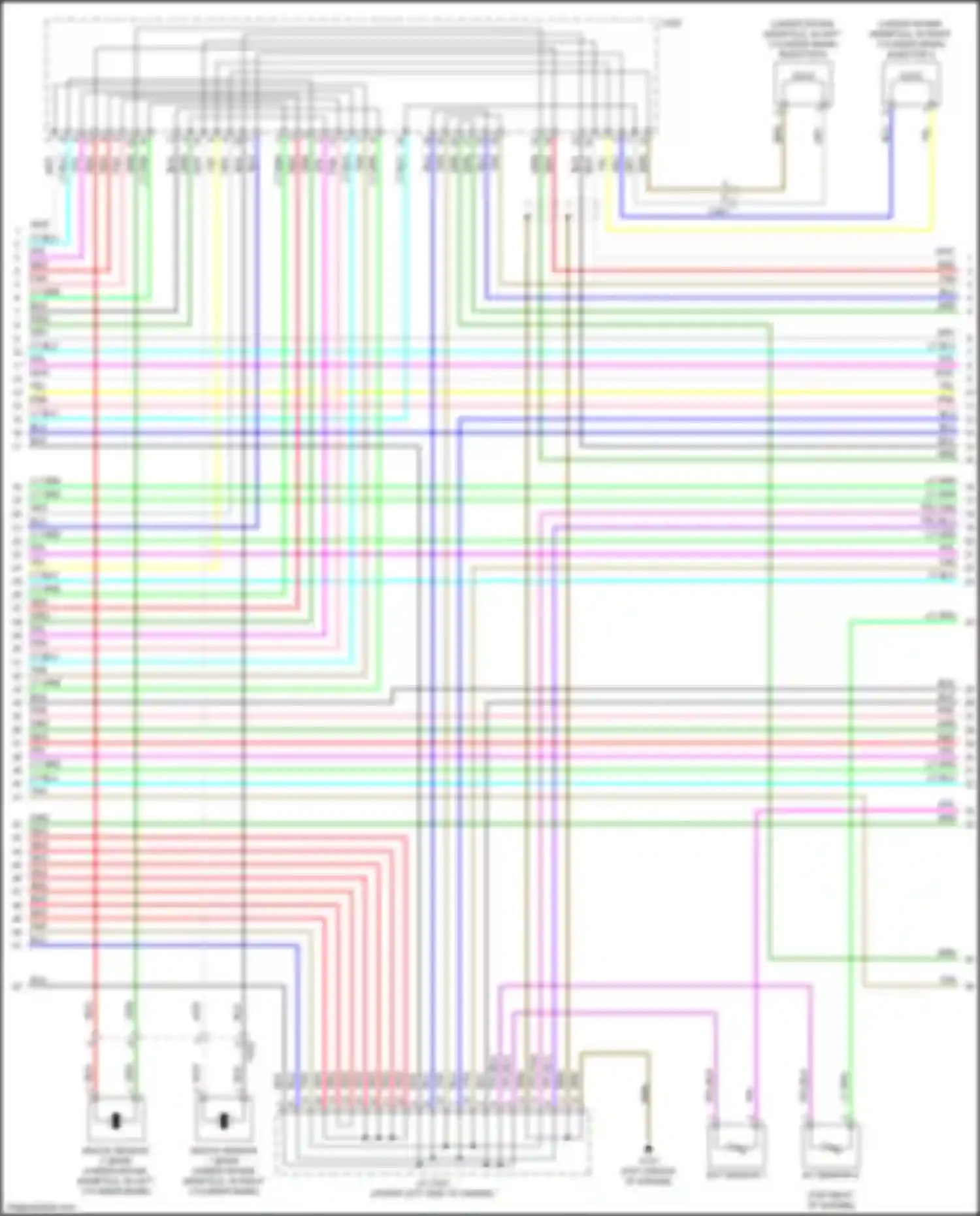 Wiring diagram ppl/blk for Acura MDX IV (2021-2024) (4 of 5)