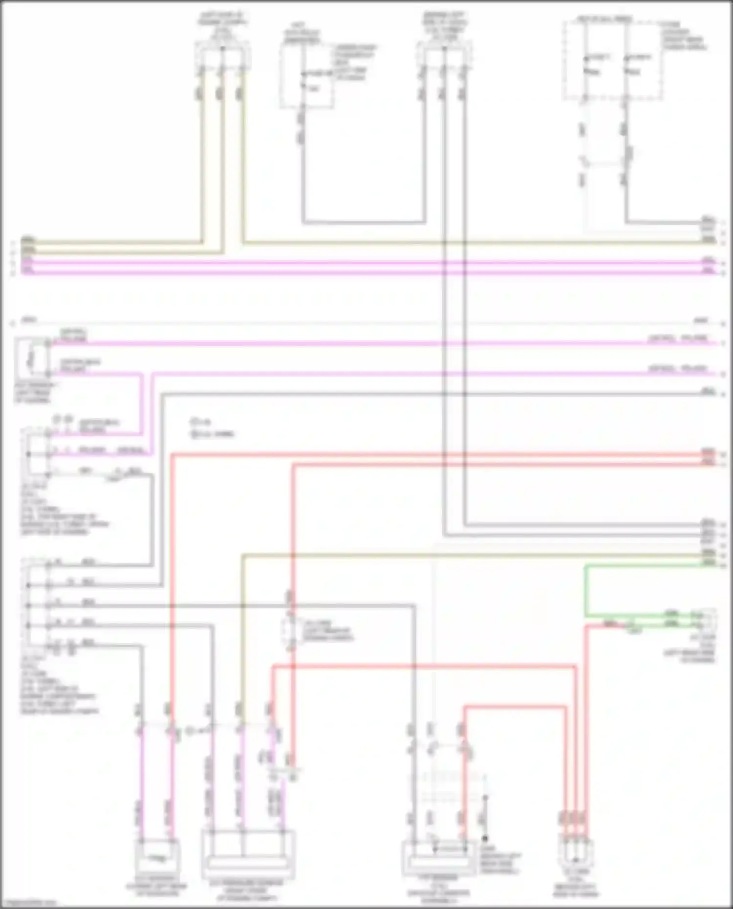 Wiring diagram ppl/pnk for Acura MDX IV (2021-2024) (1 of 8)