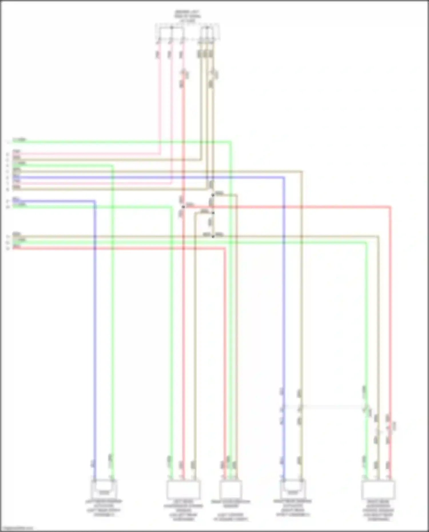 Wiring diagram red for Acura MDX IV (2021-2024) (123 of 164)