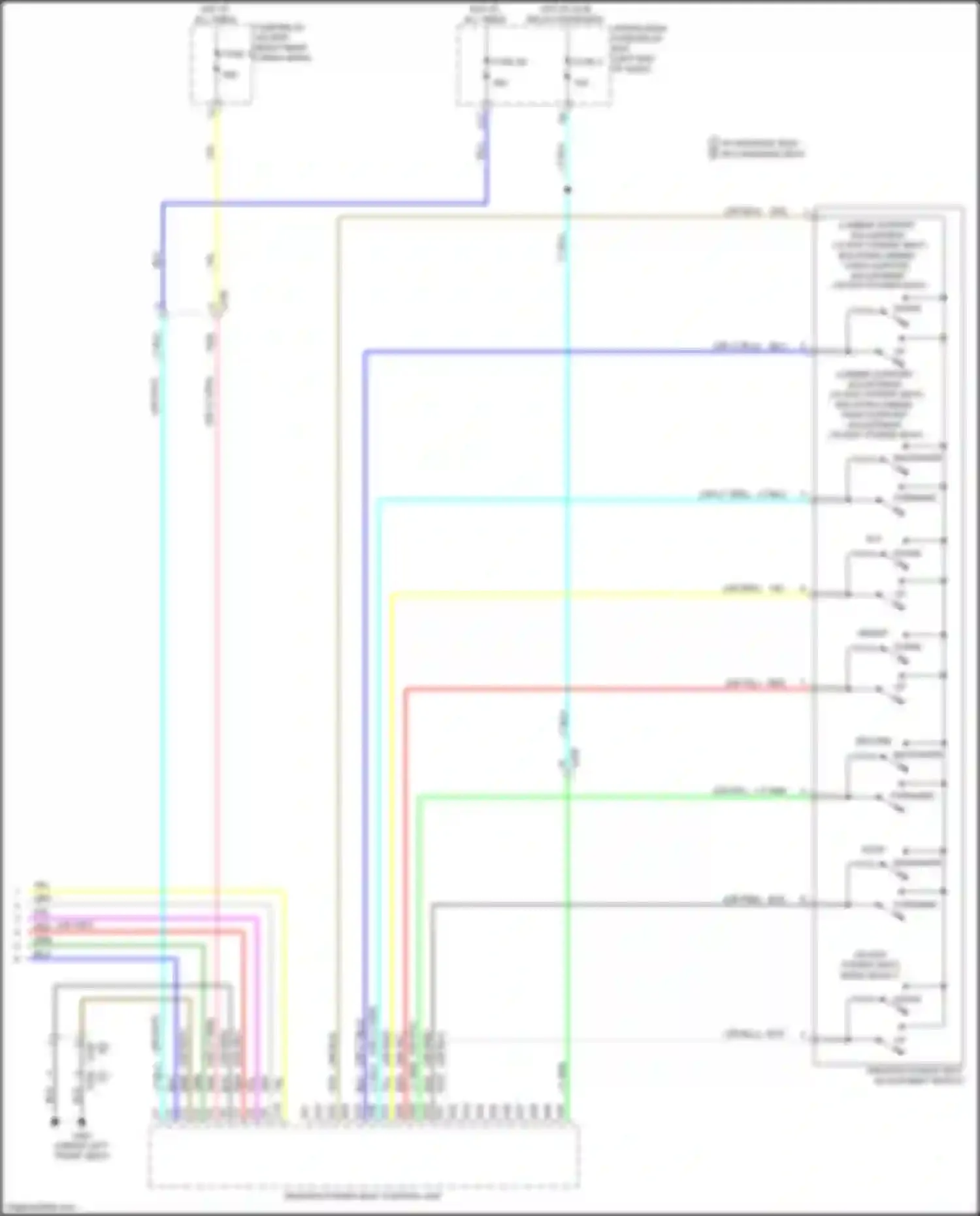 Wiring diagram relay energized for Acura MDX IV (2021-2024) (12 of 28)