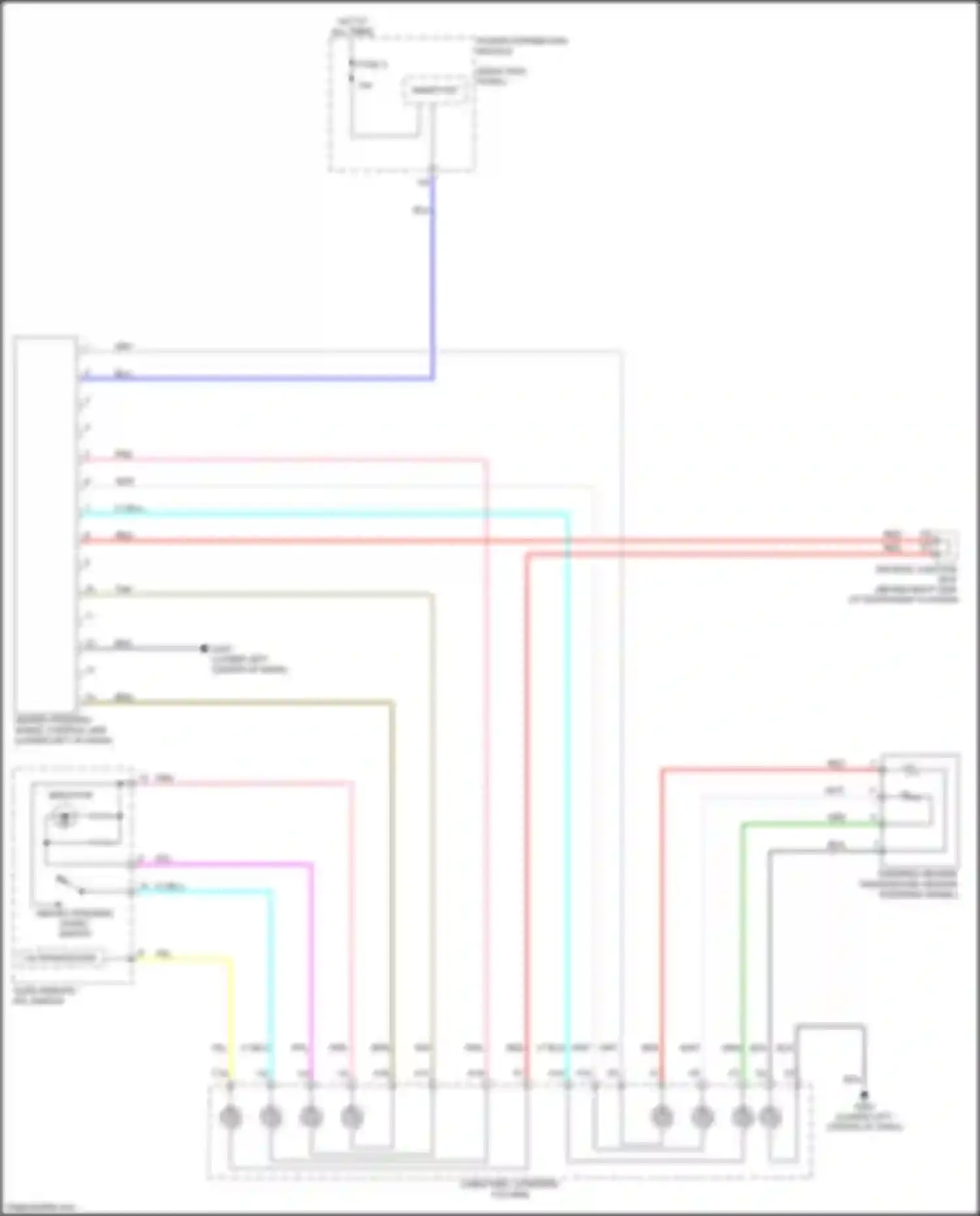 Wiring diagram steering wheel) for Acura MDX IV (2021-2024) (1 of 1)