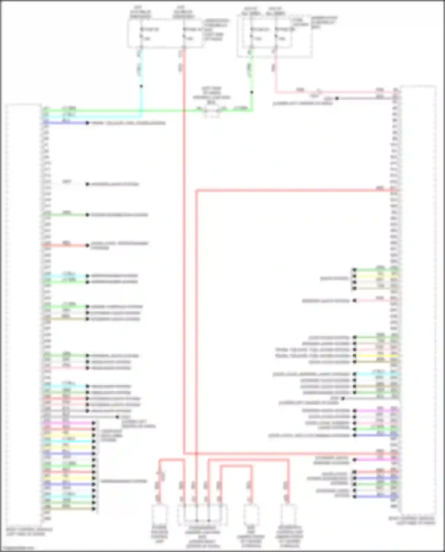 Wiring diagram under-hood fuse/relay box for Acura MDX IV (2021-2024) (11 of 64)