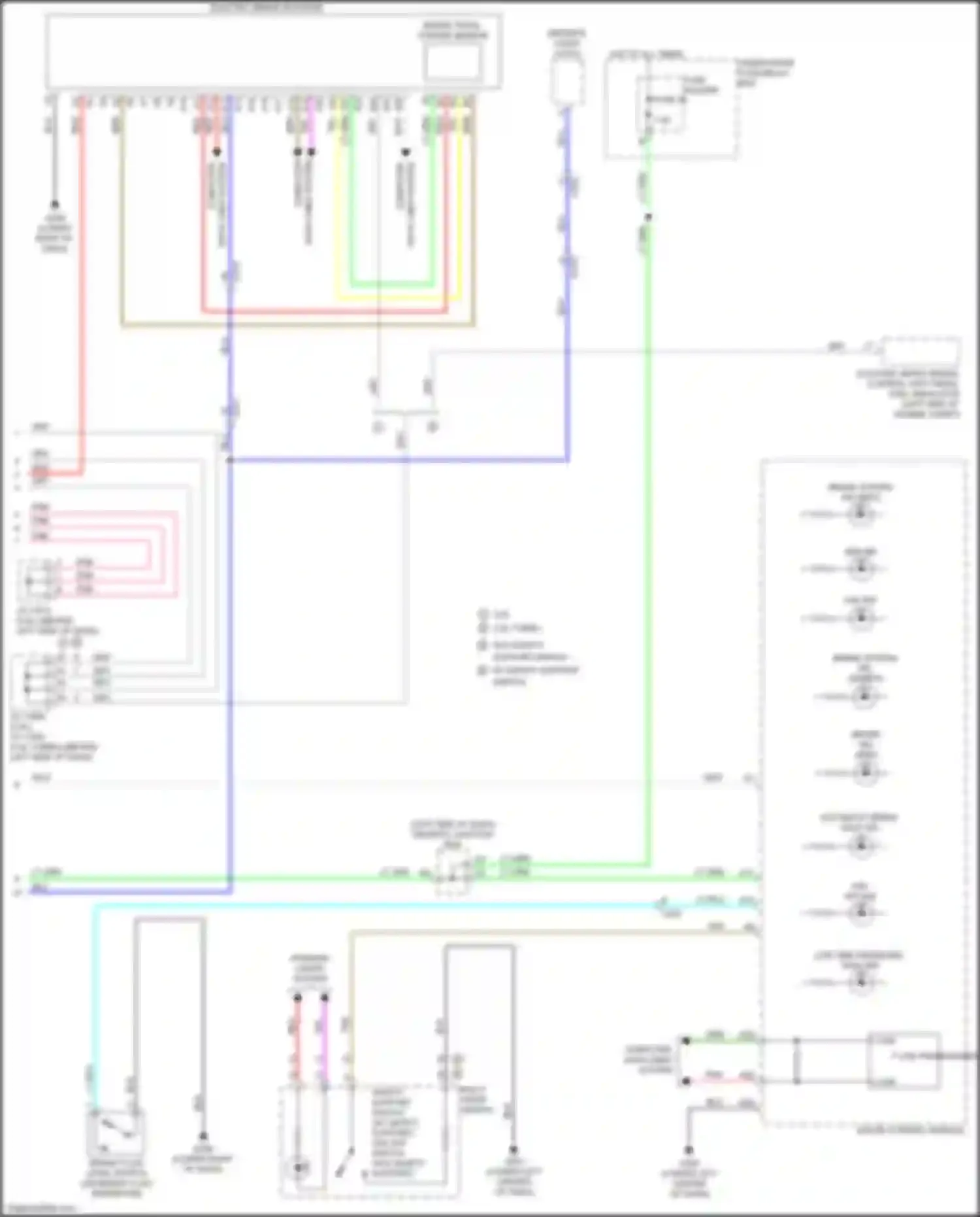 Wiring diagram vsa ind for Acura MDX IV (2021-2024) (1 of 2)