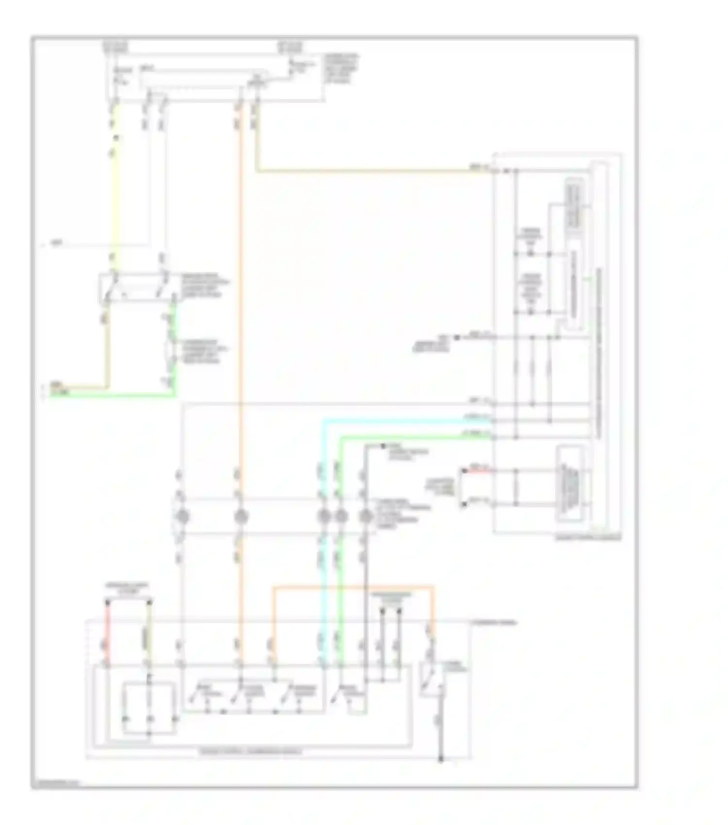 Wiring diagram area network fast controller for Acura RDX I facelift (2009-2012) (1 of 1)