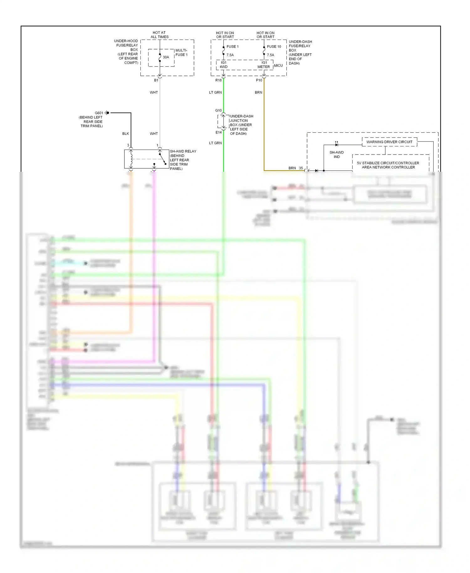 Acura RDX I facelift (2009-2012) fast controller area network transceiver wiring diagram  (6 of 9)
