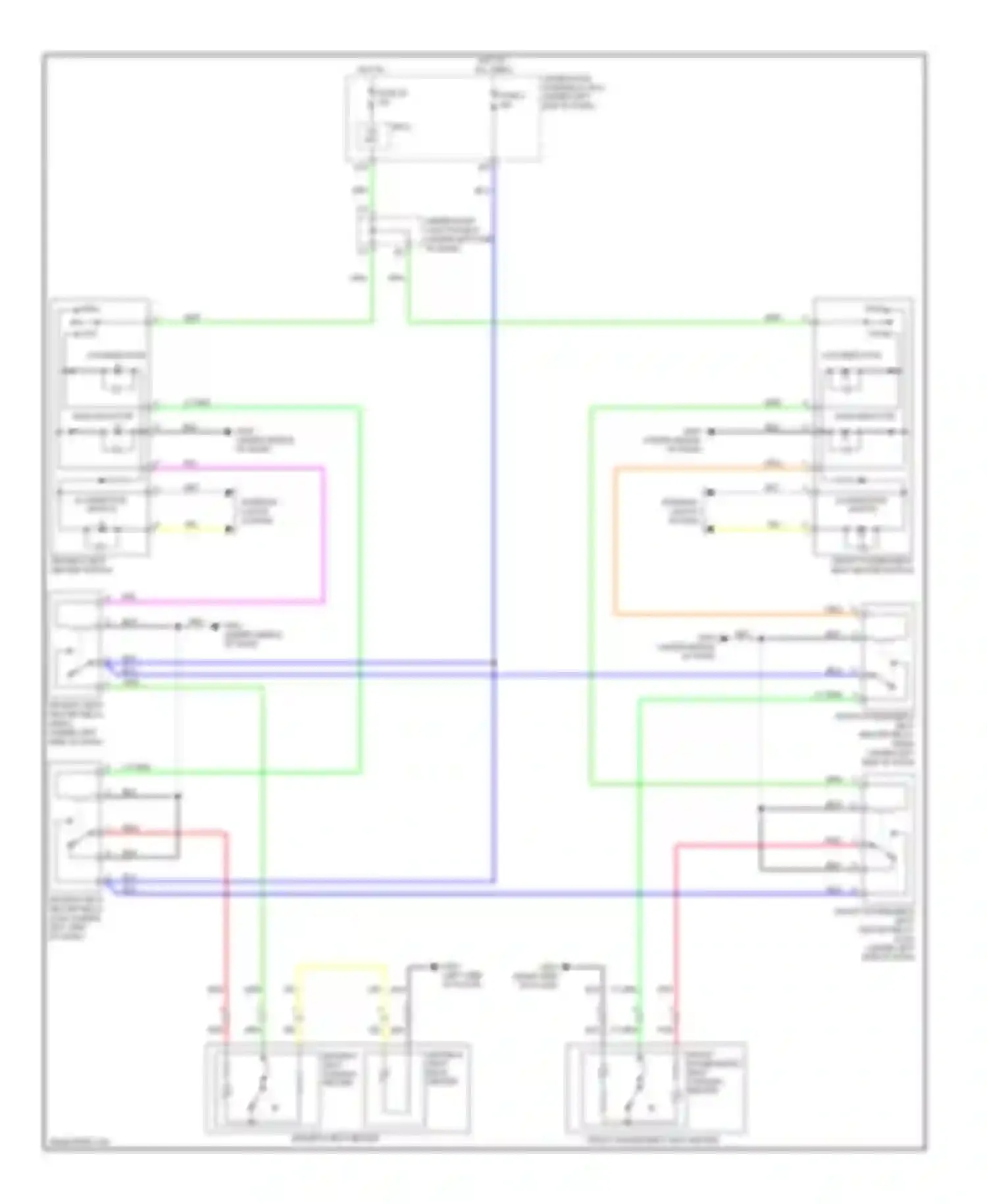 Wiring diagram hot in on for Acura RDX I facelift (2009-2012) (7 of 10)