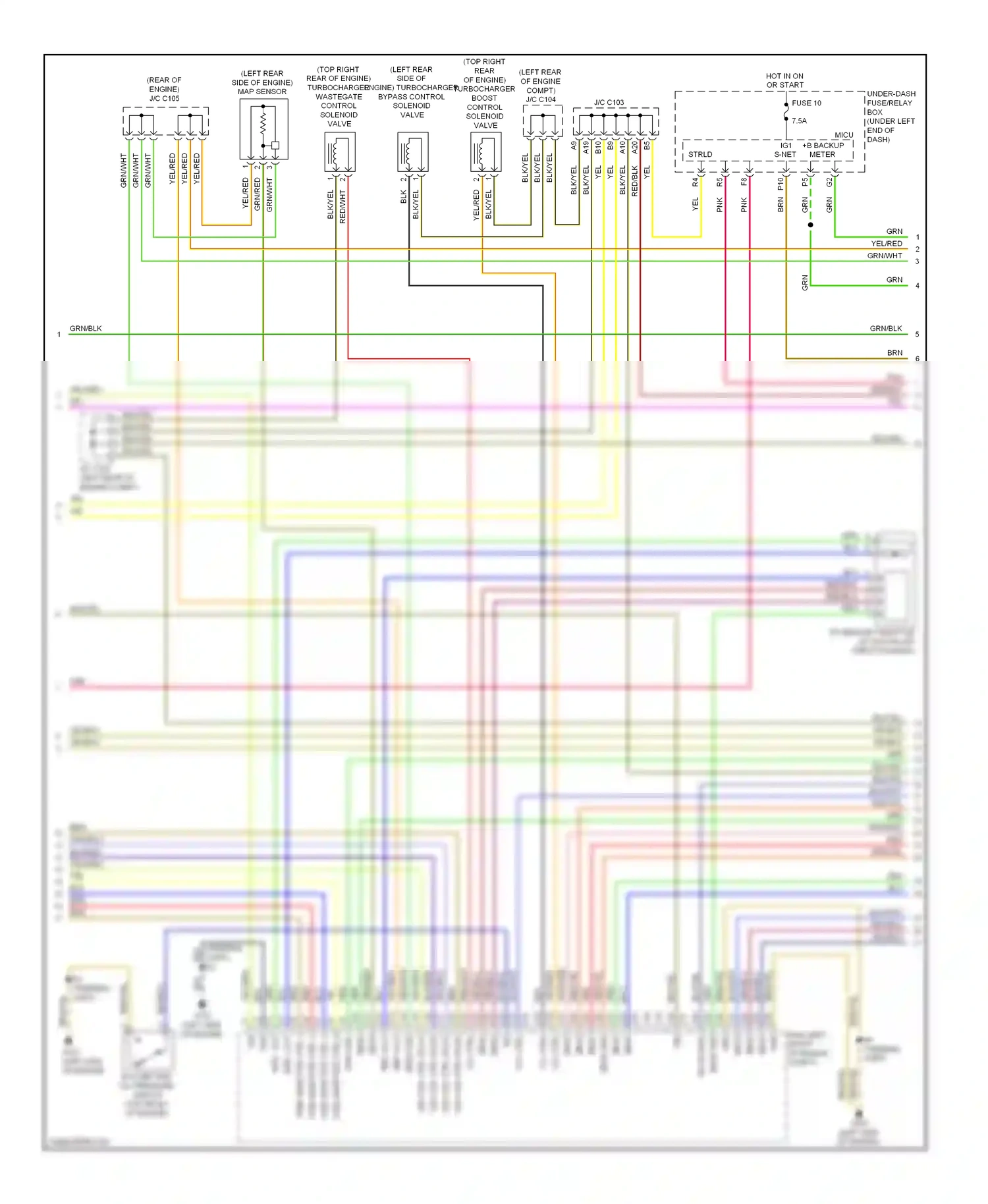 Acura RDX I facelift (2009-2012) ref volt wiring diagram  (1 of 1)