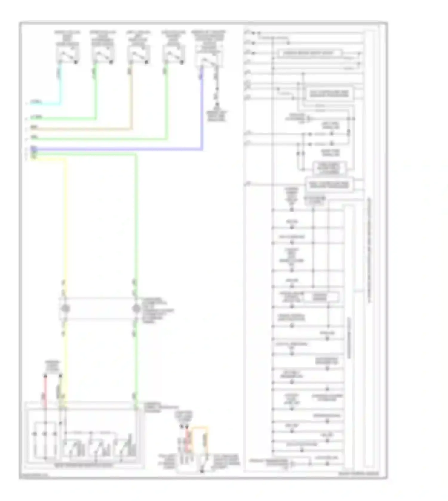 Wiring diagram tpms ind for Acura RDX I facelift (2009-2012) (1 of 2)