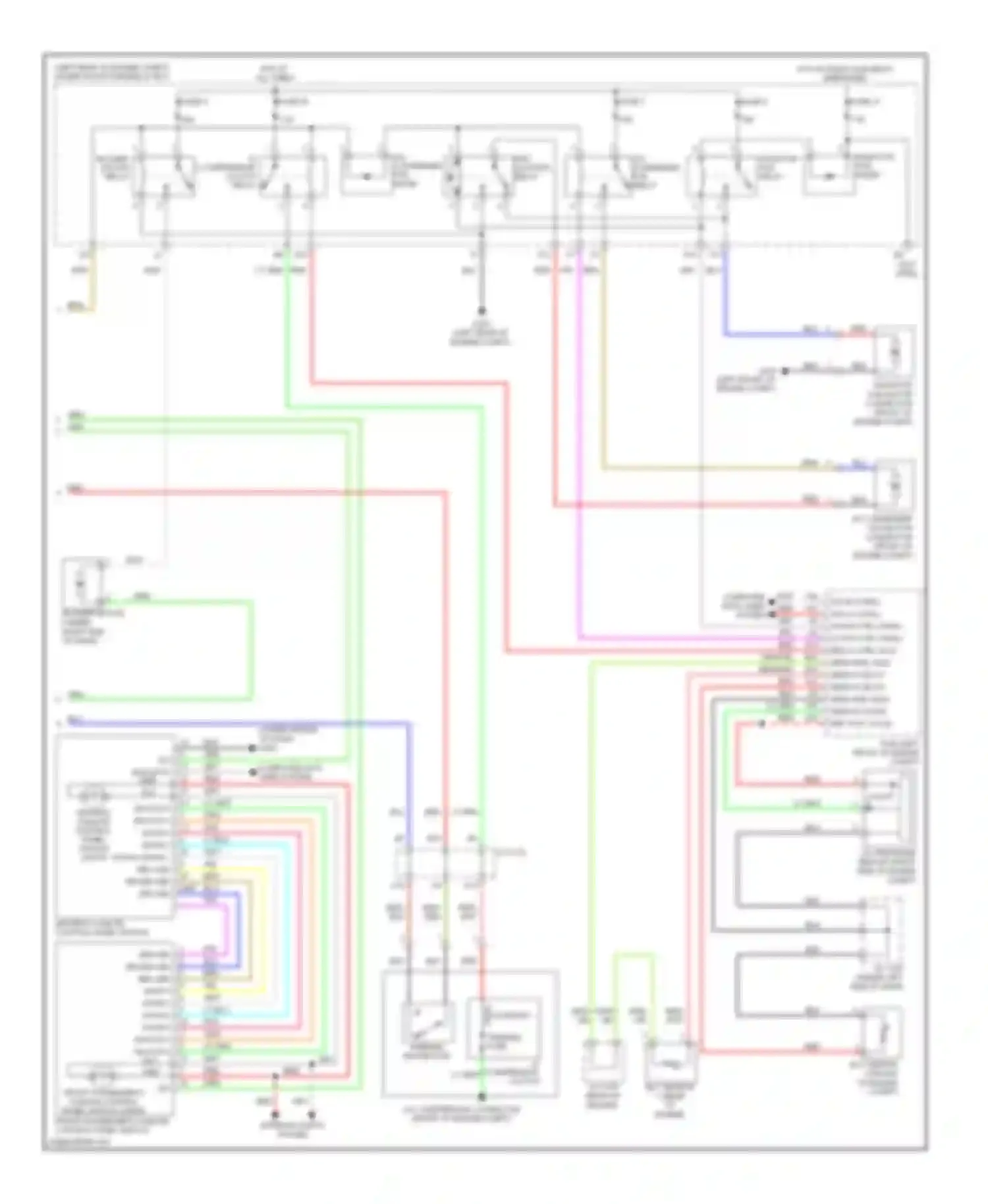 Wiring diagram wht for Acura RDX I facelift (2009-2012) (4 of 77)