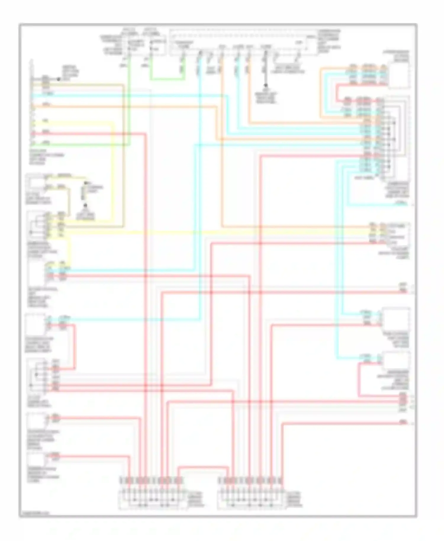RDX Acura I (2006-2009): Computer data lines circuit (1 of 2)