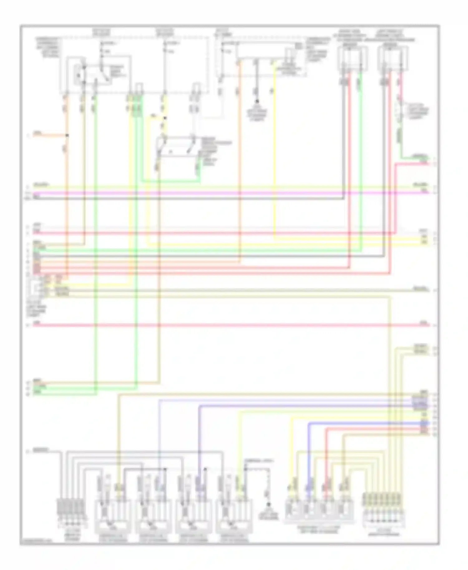RDX Acura I (2006-2009): Wiring diagram engine performance 2.3l (2 of 6)